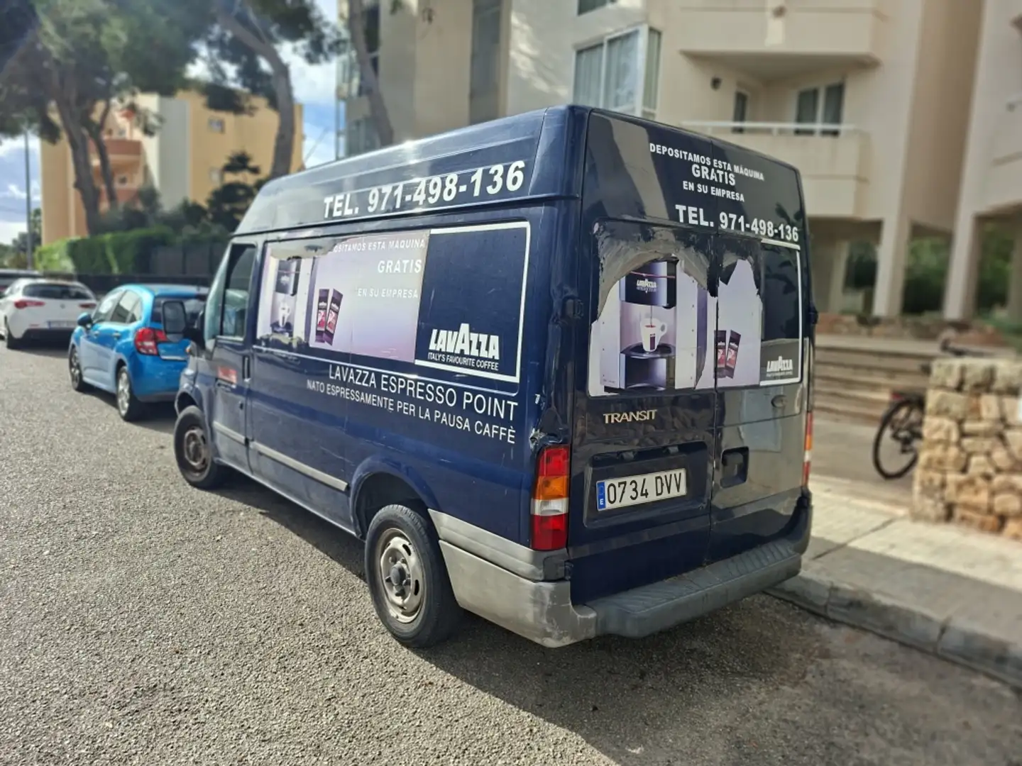 Ford Transit FT 240S Plus Van 100 Bleu - 2