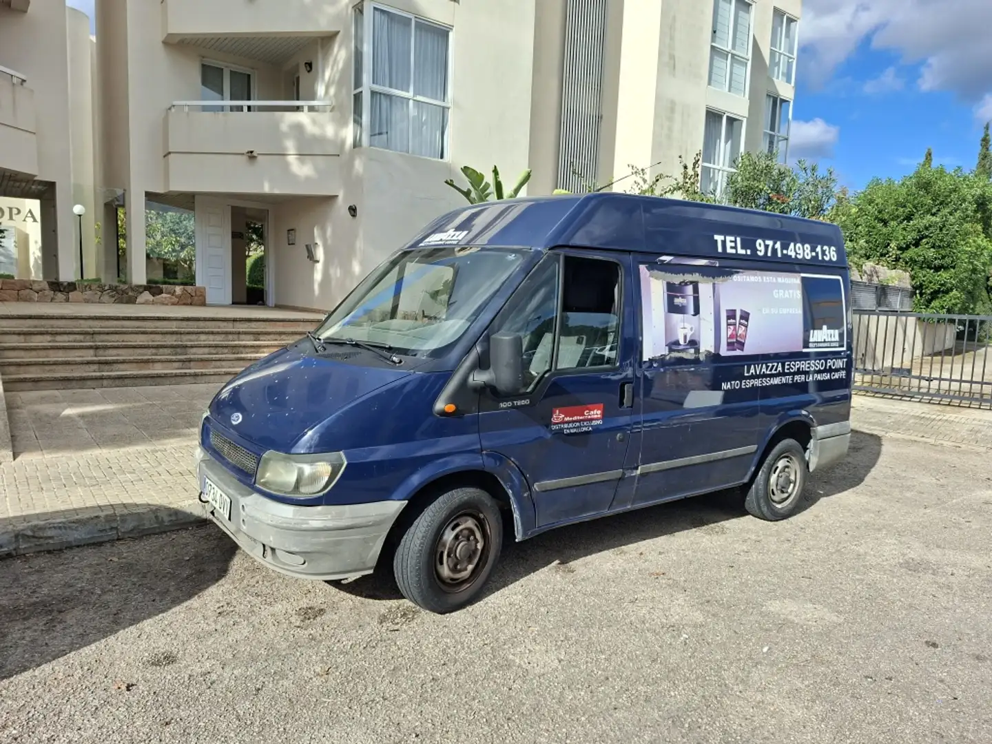 Ford Transit FT 240S Plus Van 100 Azul - 1