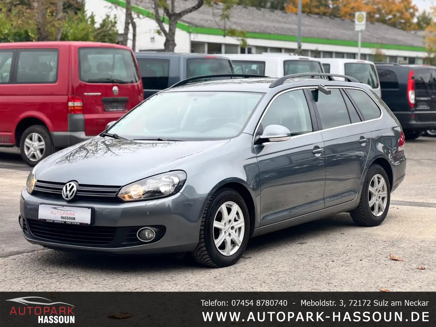 Volkswagen Golf Variant Golf VI Variant TÜV 02/27 Navi PDC Klimaaut. Grau - 1