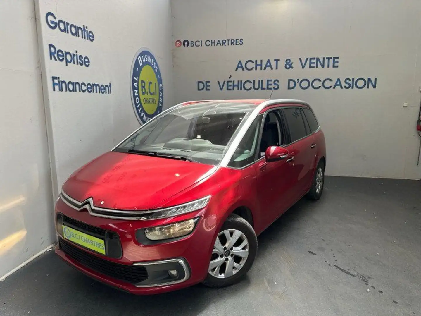 Citroen Grand C4 Picasso BLUEHDI 120CH BUSINESS %2B S&S 98G Rood - 1