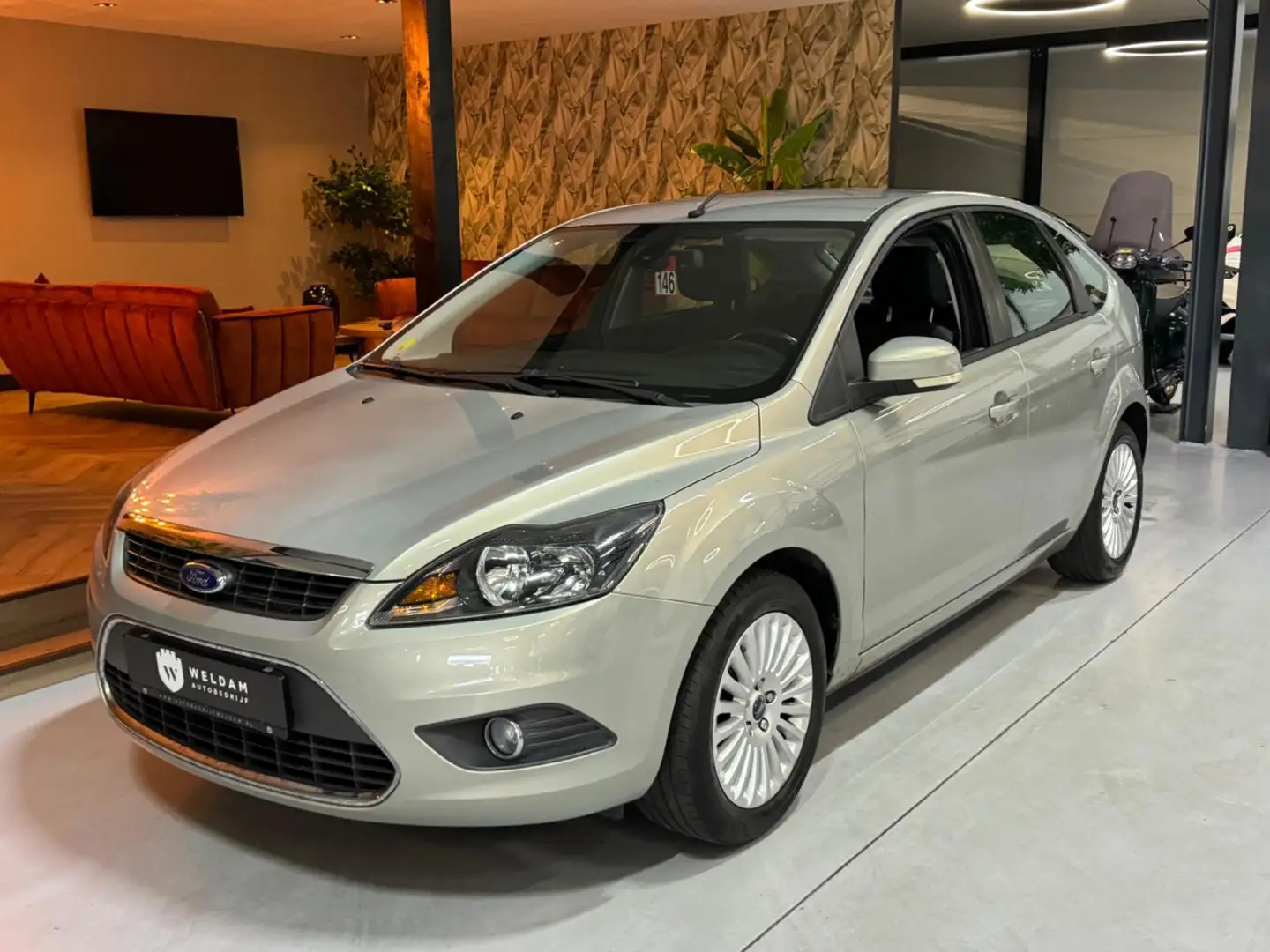 Ford Focus 1.8 Limited Nap Cruise Clima Navi Aux Rijklaar Bruin - 2