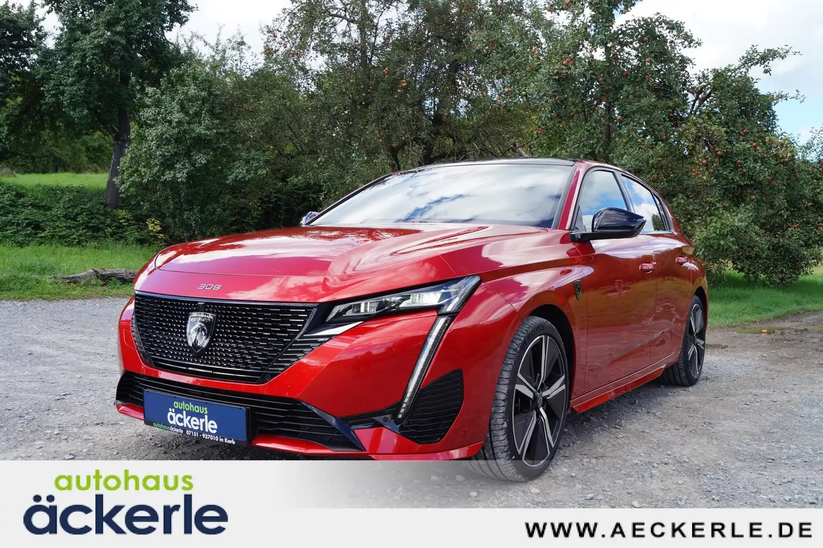 Peugeot 308 GT Komfort-Paket-Plus I Pano-Schiebedach I Kamera Rosso - 1