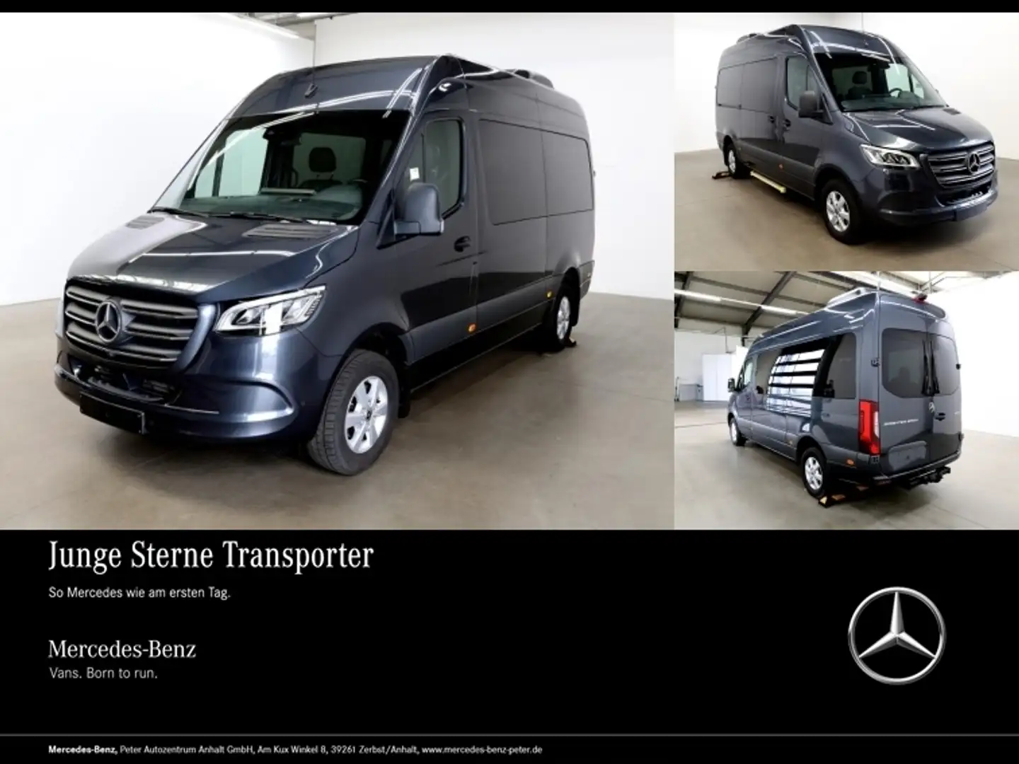 Mercedes-Benz Sprinter 319CDI Tourer  360°Kamera/Dachklima Gris - 1