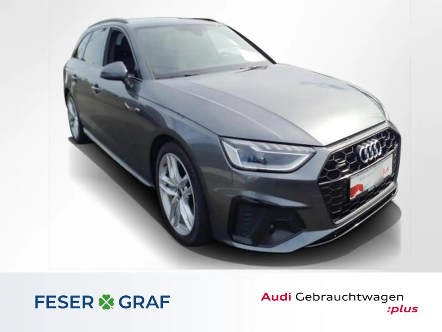 Audi A4 Avant 45 TFSI qu S Line Navi,LED,Leder,AHK Grau - 1