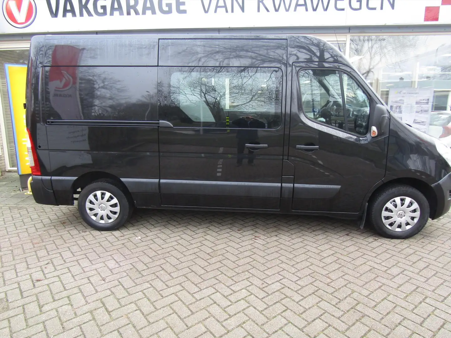 Renault Master DUBBEL CABINE 2.3 NAVI 7 ZITS TREKHAAK Zwart - 2