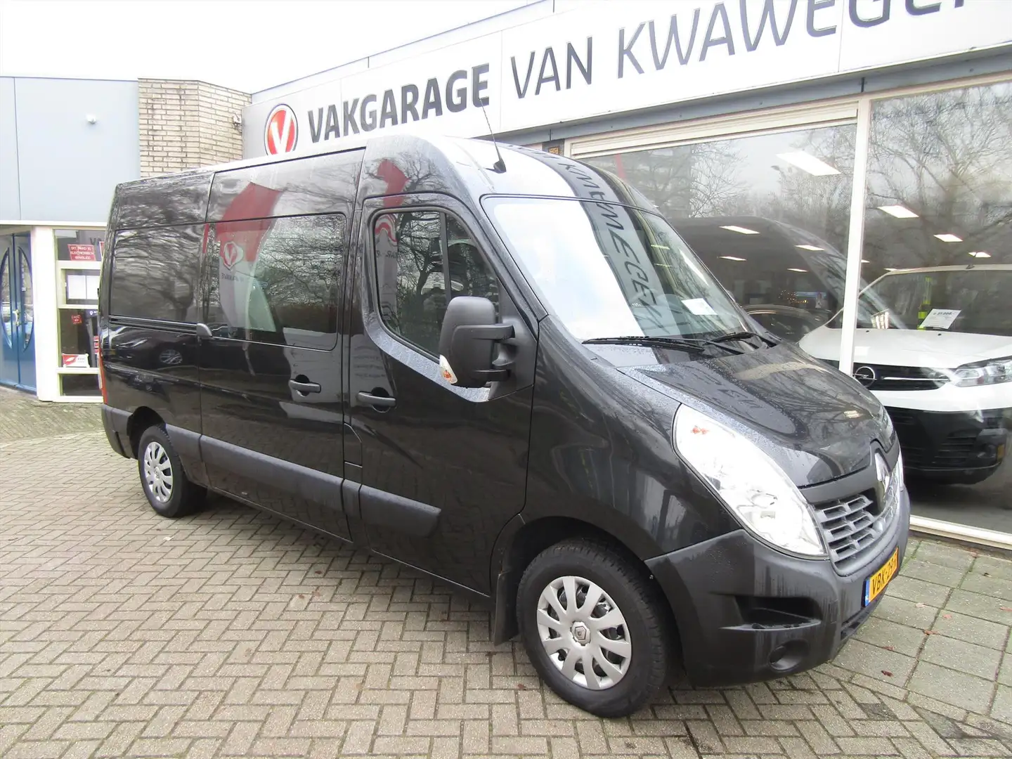 Renault Master DUBBEL CABINE 2.3 NAVI 7 ZITS TREKHAAK Zwart - 1