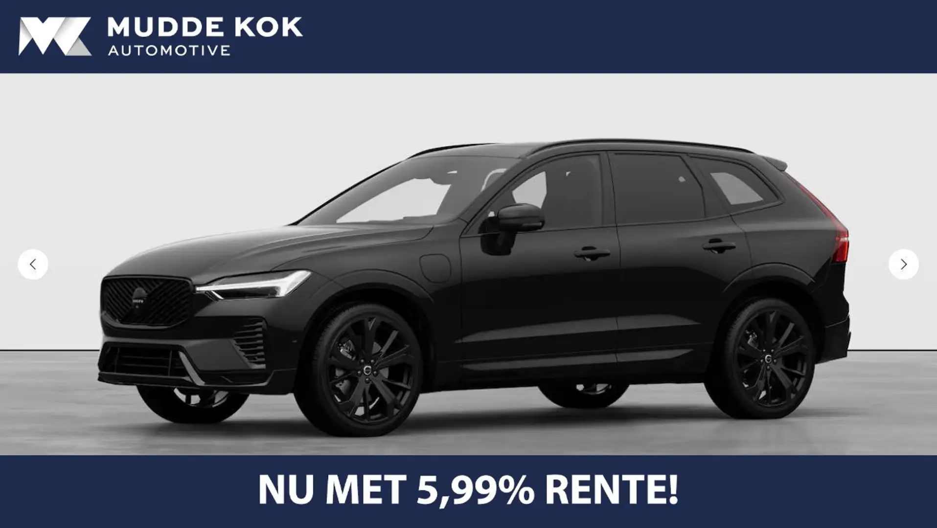 Volvo XC60 T6 Plug-in hybrid Plus Black Edition | FACELIFT | Schwarz - 1