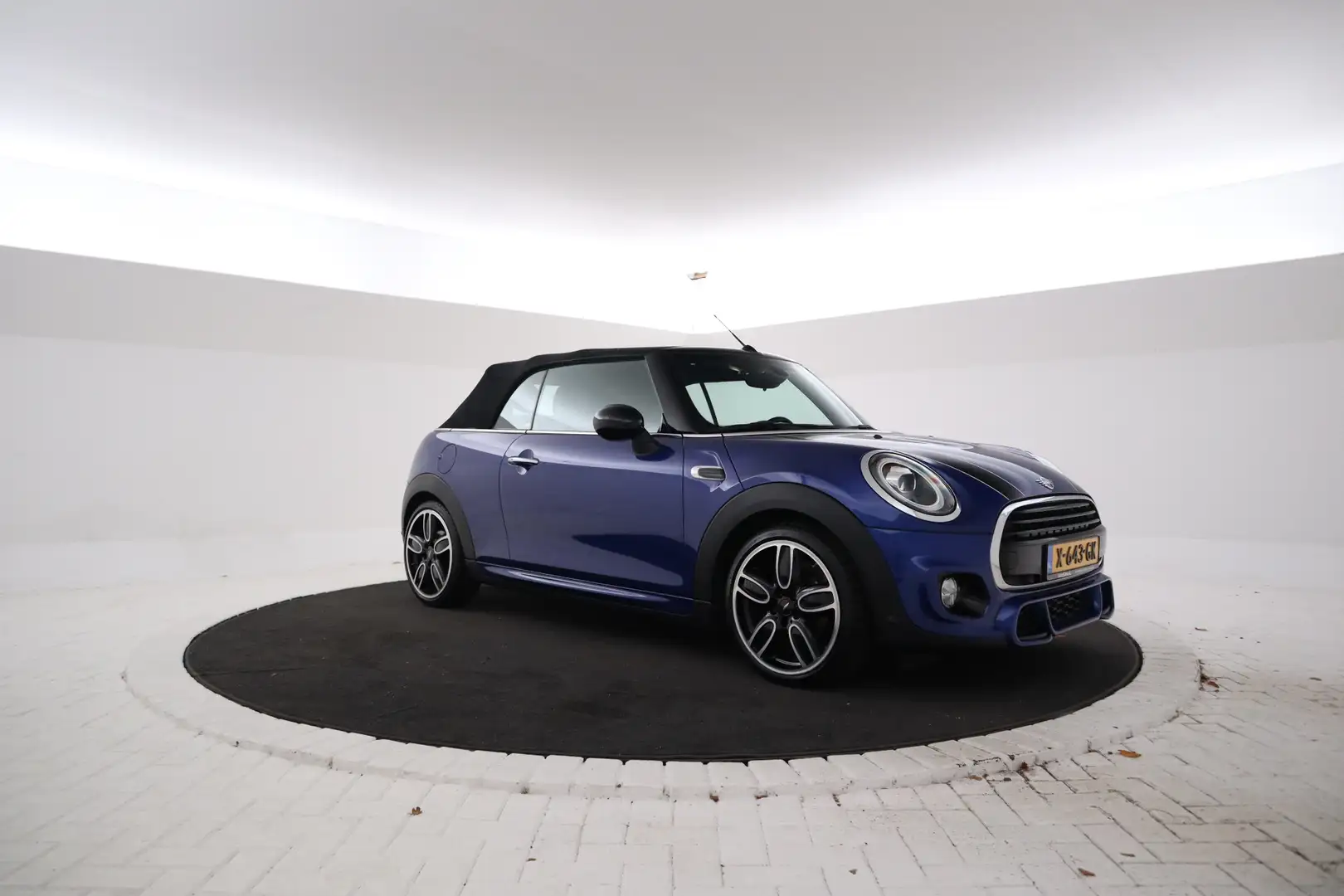 MINI John Cooper Works Cabrio Mini 1.5 Chili JCW John Cooper works pakket, Leer, Blauw - 2