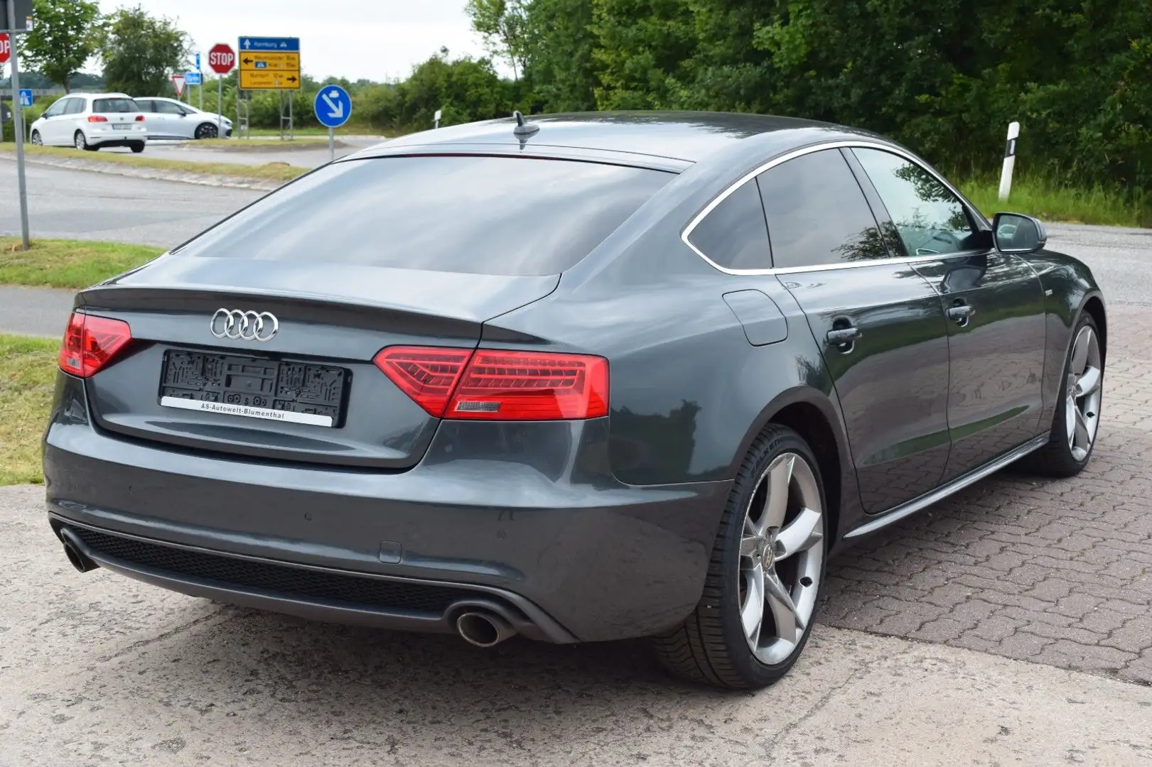 Audi A5 Sportback 3.0 TDI  S-LINE  *SCHECKHEFT*2 H.* Grau - 2