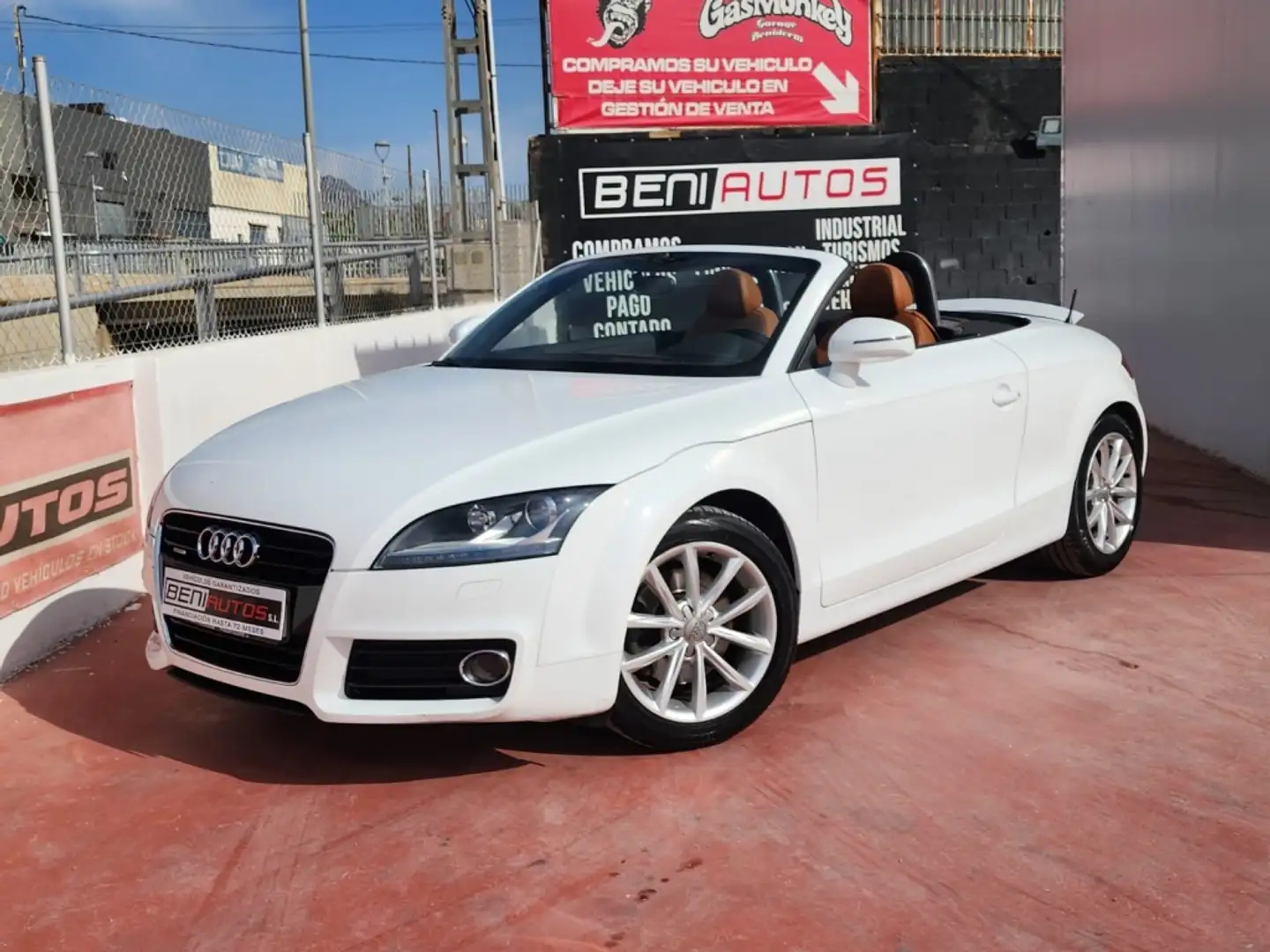 Audi TT Roadster 2.0TDI quattro Blanc - 1
