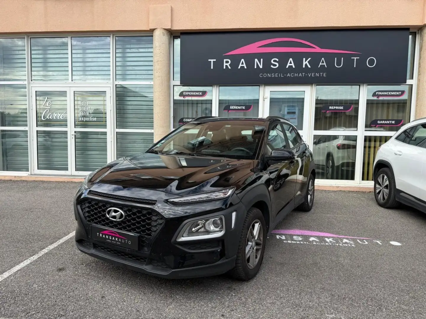 Hyundai KONA 1.0 T-GDi 120 Creative / 1ER MAIN Zwart - 1