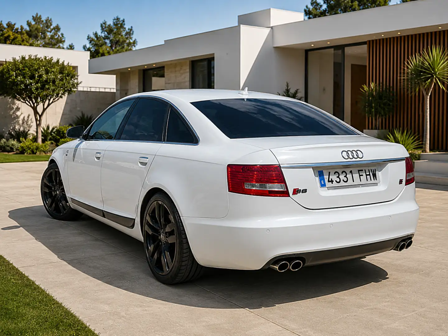 Audi S6 Tiptronic Blanco - 2