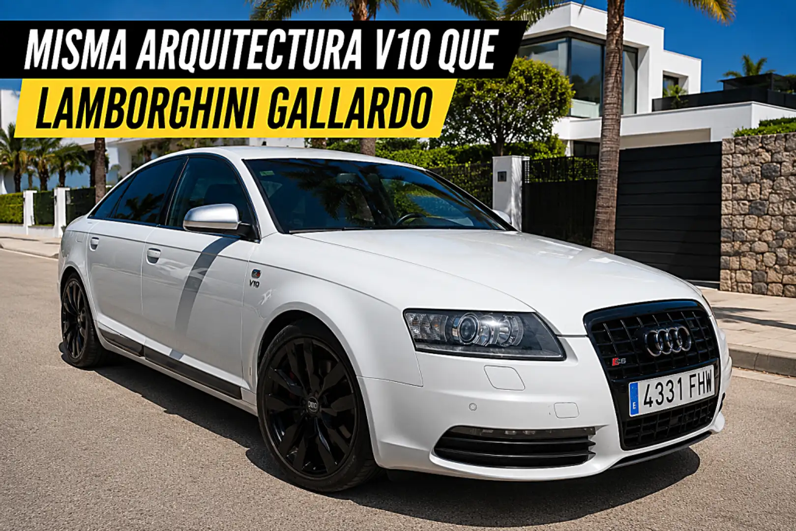 Audi S6 Tiptronic Blanco - 1