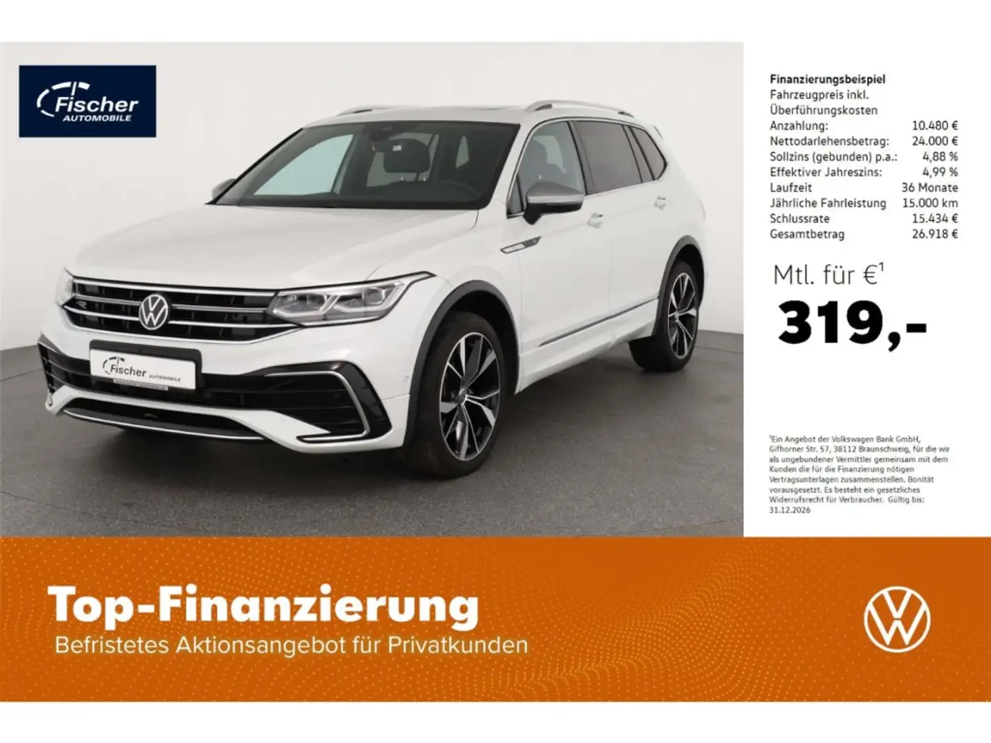 Volkswagen Tiguan Allspace 2.0 TDI 4Motion R-Line Wit - 1