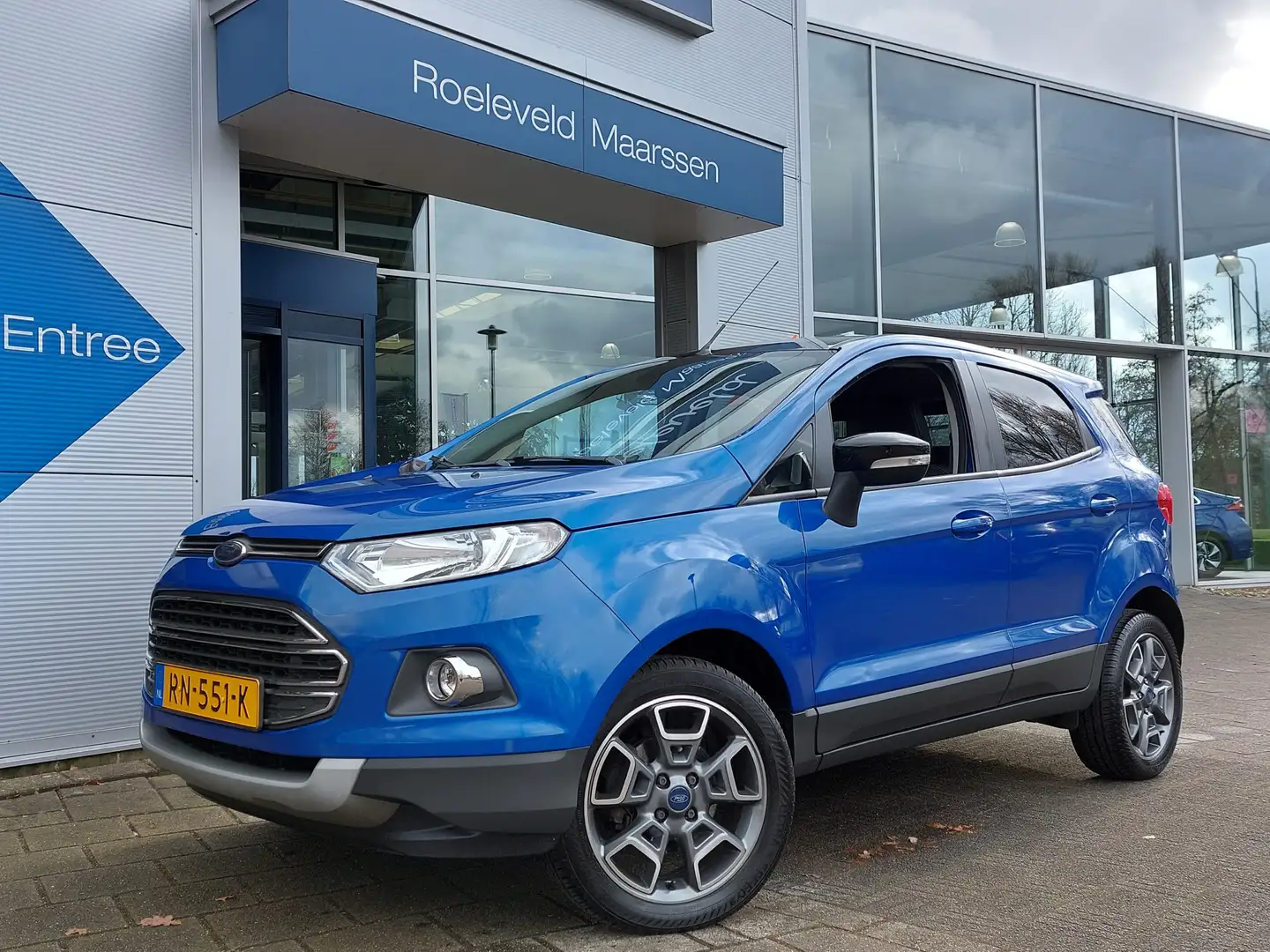 Ford EcoSport 1.0 EcoBoost 125pk Titanium S | 1ste Eigenaar | Na Blauw - 1