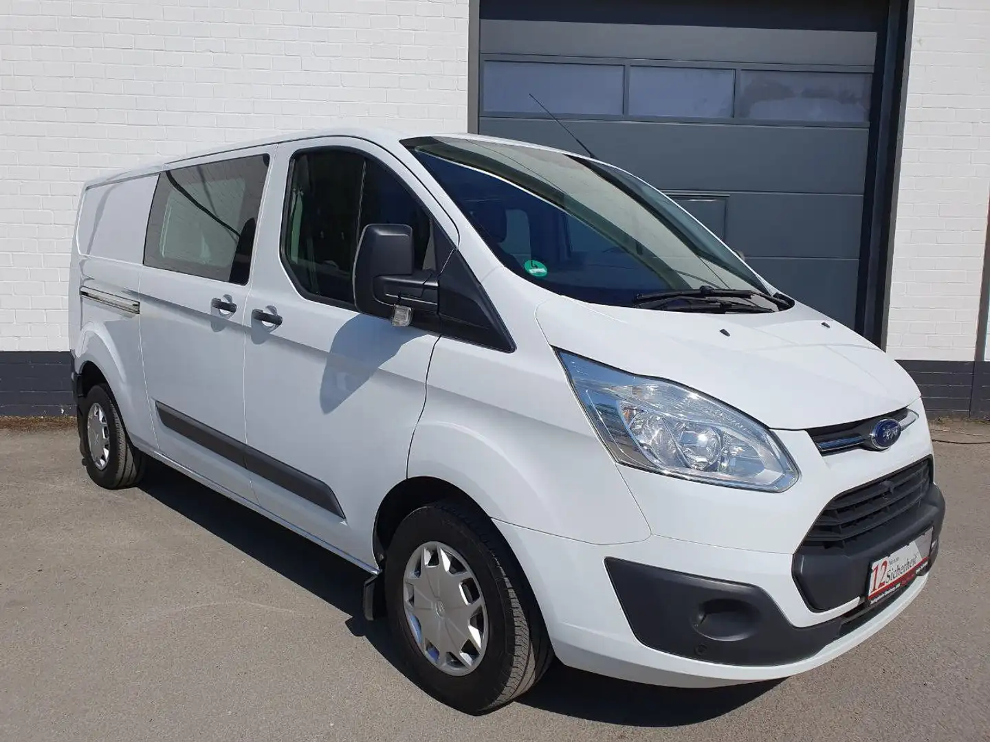 Ford Transit Custom 310 L2 Mixto 6 Sitze Klima SHZ PD Weiß - 1