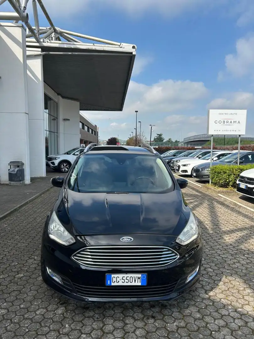 Ford C-Max 1.5 TDCi 120CV Titanium 7 POSTI NEO PATENT. Nero - 1