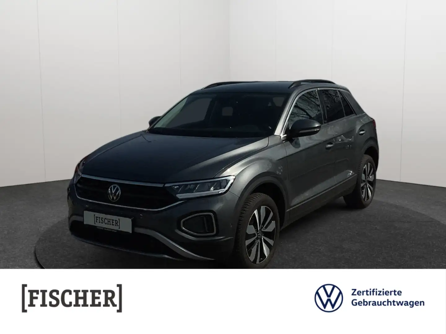 Volkswagen T-Roc 2.0TDI Move LED AHK Navi Carplay virt. Cockpit PDC Grau - 1