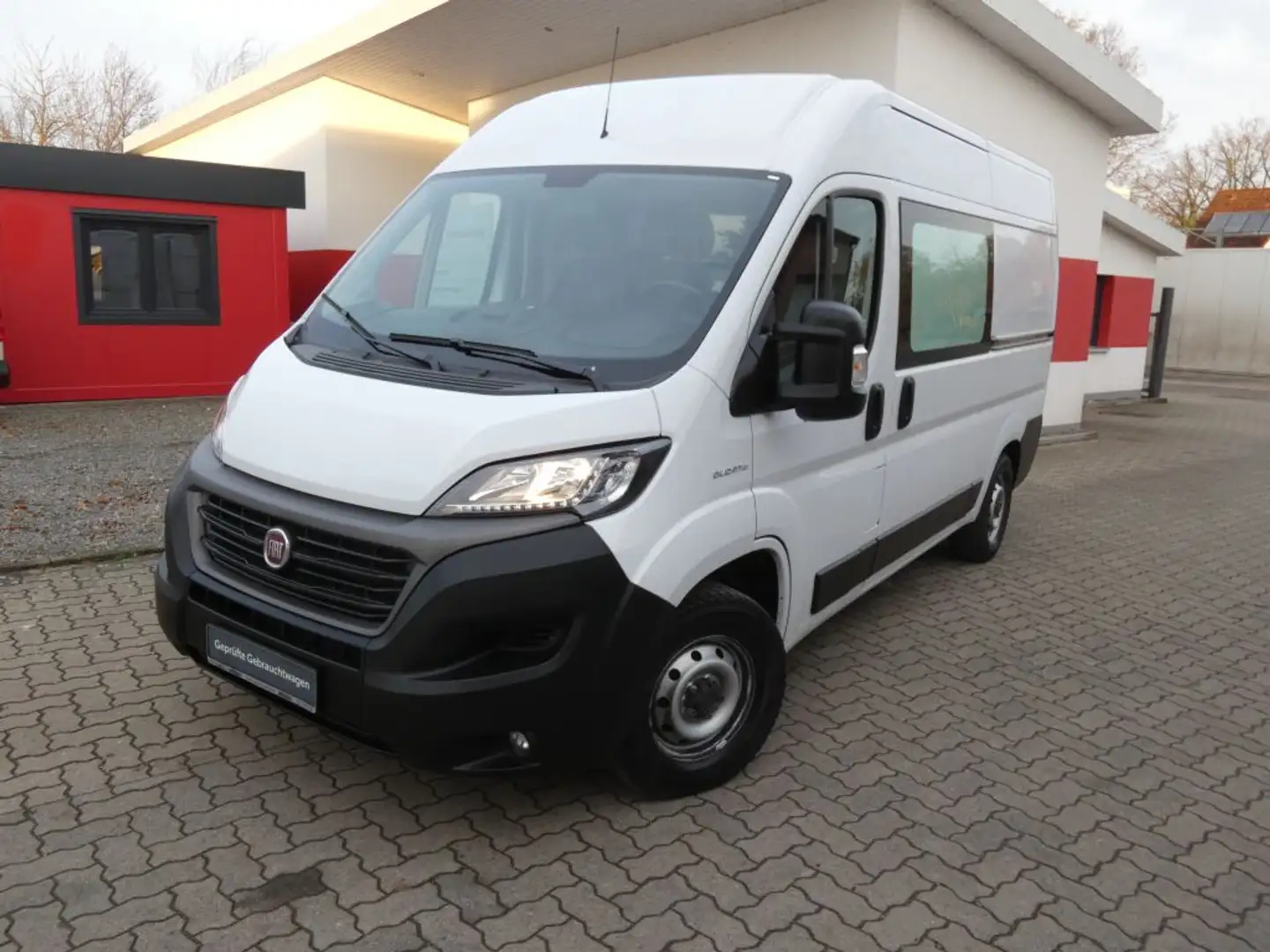 Fiat Ducato L2H2 teilverglast Weiß - 1