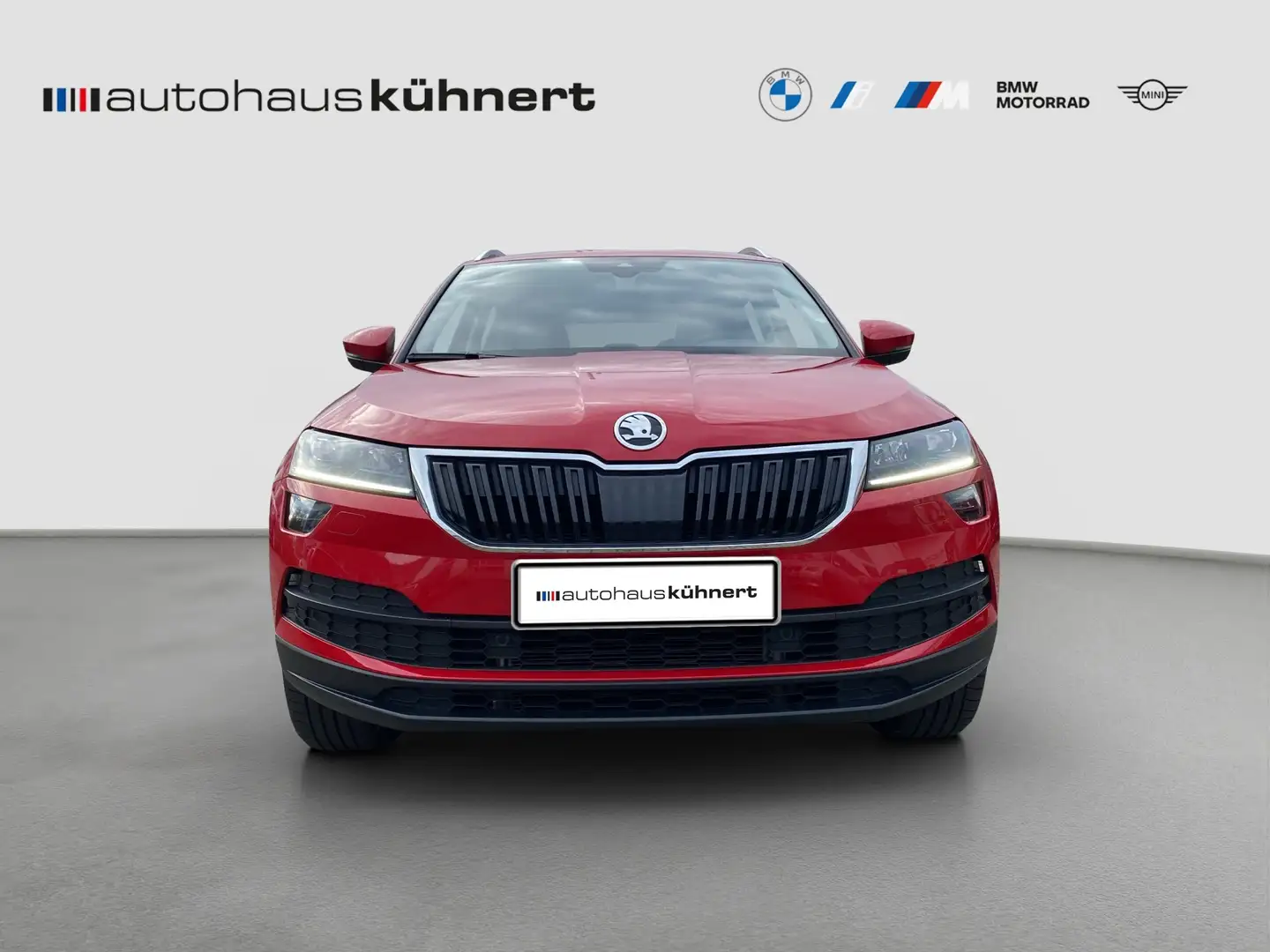 Skoda Karoq 2.0 TDI SCR DSG Ambition AHK AUT PDC Rot - 2