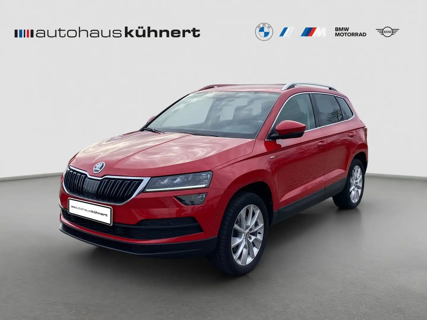 Skoda Karoq 2.0 TDI SCR DSG Ambition AHK AUT PDC Rot - 1