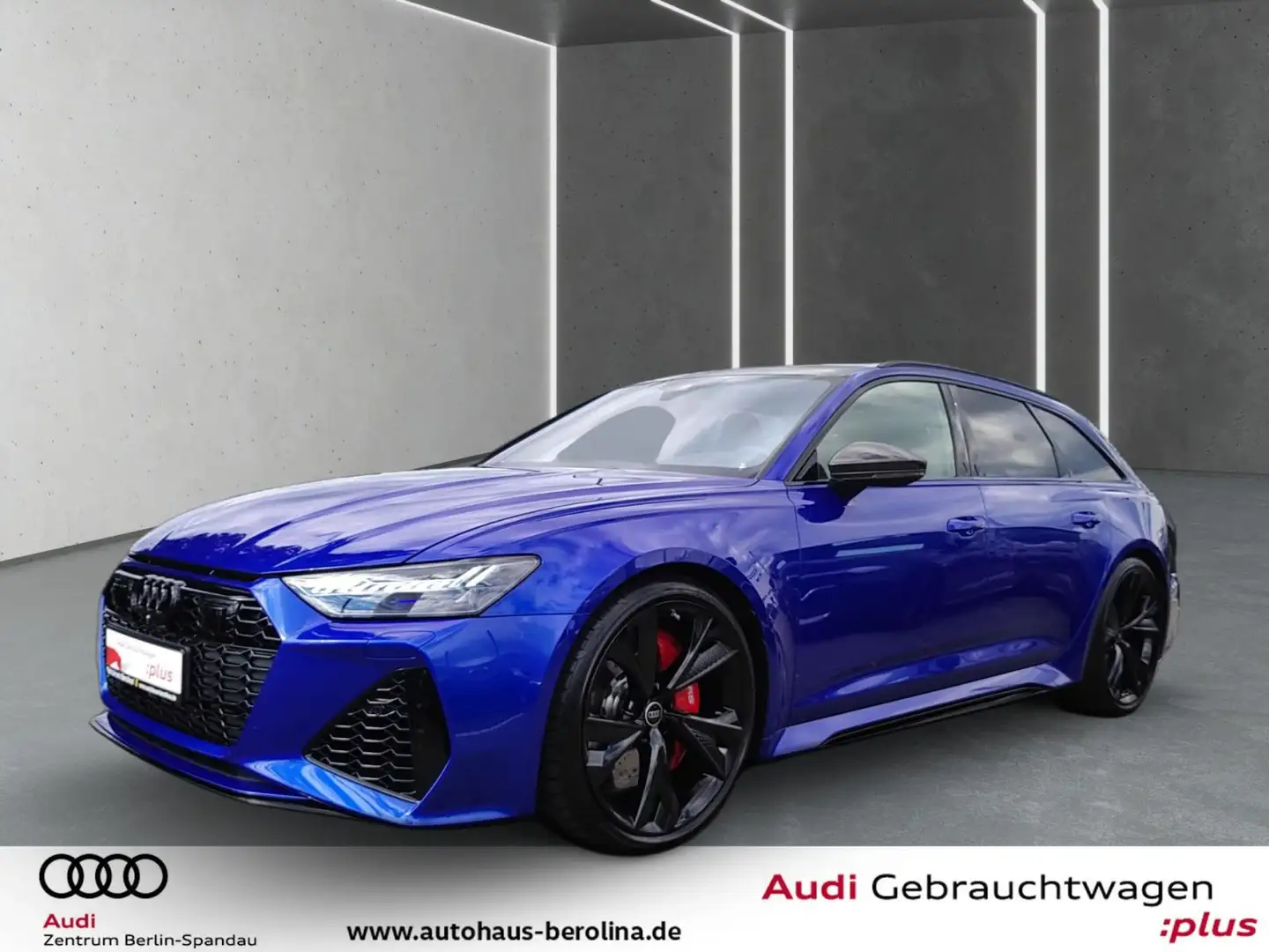 Audi RS6 RS6 Avant performance *PANO*StdHz*HD-MATRIX*B&O* Blau - 2