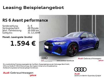 RS6 Avant performance *PANO*StdHz*HD-MATRIX*B&O*
