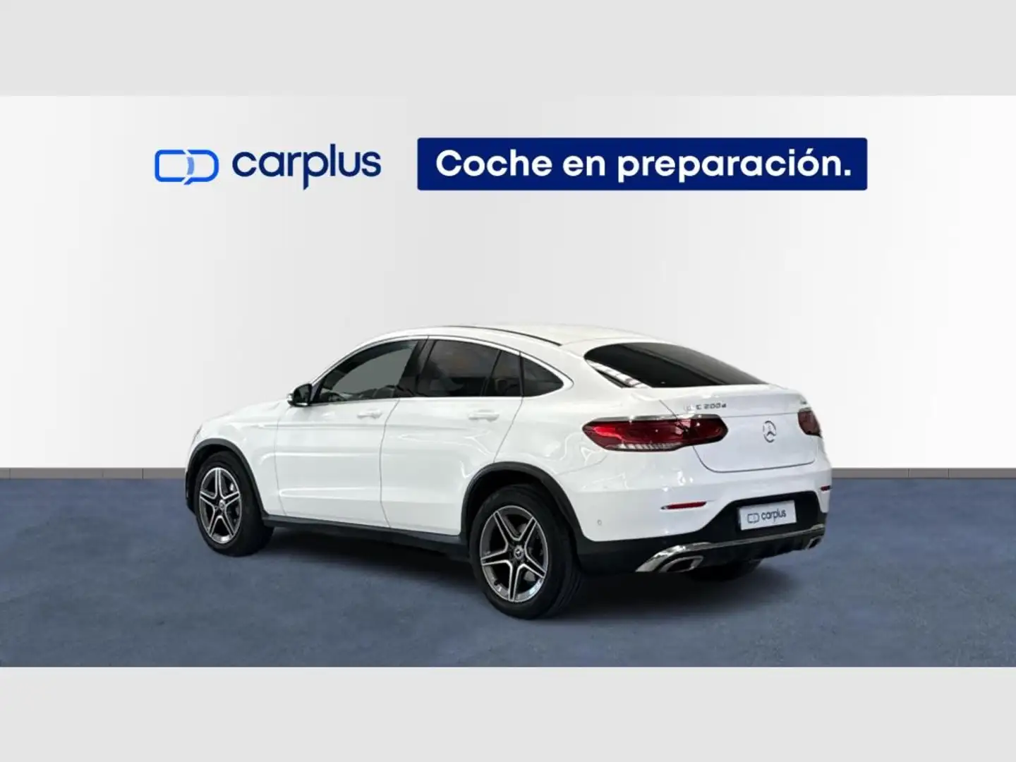 Mercedes-Benz GLC 220 Coupé 220d 4Matic Aut. Weiß - 2