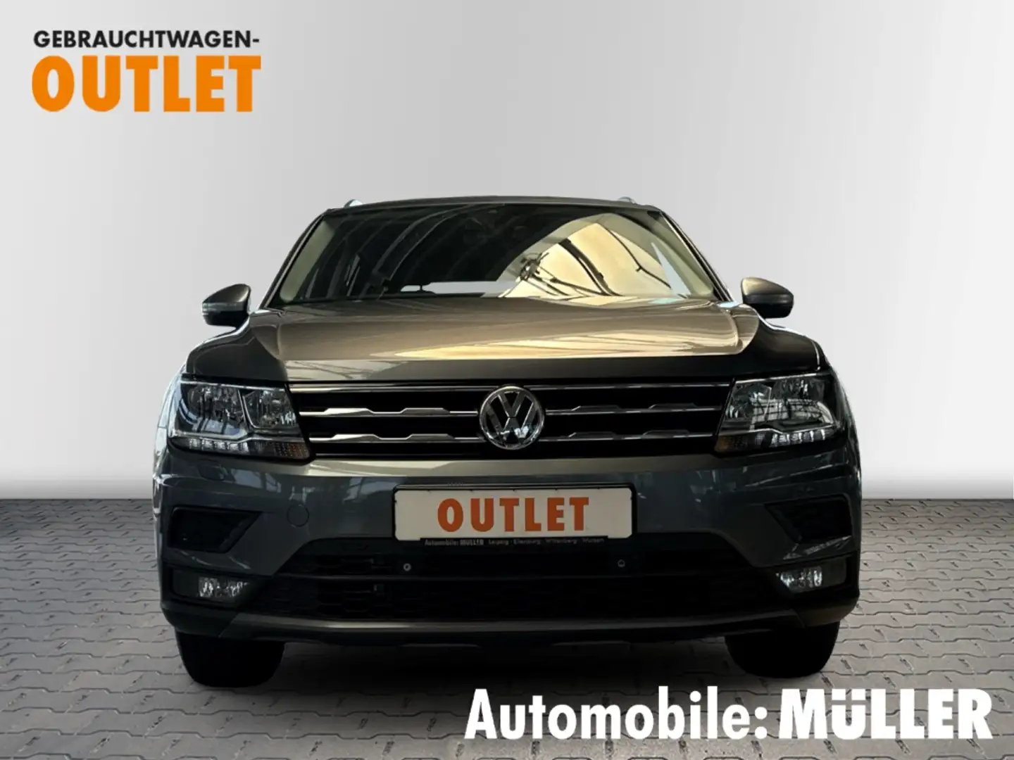 Volkswagen Tiguan Allspace EU6d 2.0 TDI United 4Motion (EURO 6d) AHK-klappbar Gris - 2