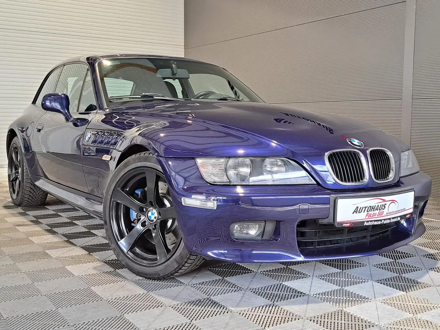 BMW Z3 Coupe 2.8 °Shzg°Nappa°Klima°Tempomat°Radio°CD Blau - 1