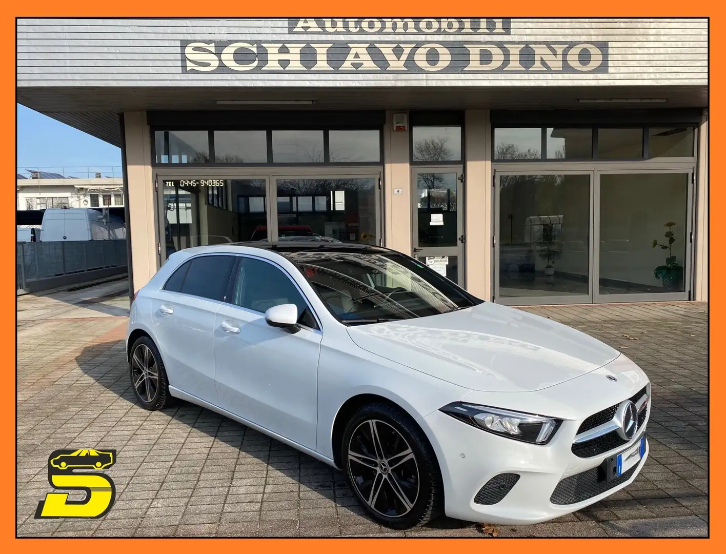 Mercedes-Benz A 220 D 2.0 SPORT Night Edition AUTOMATICO Wit - 1