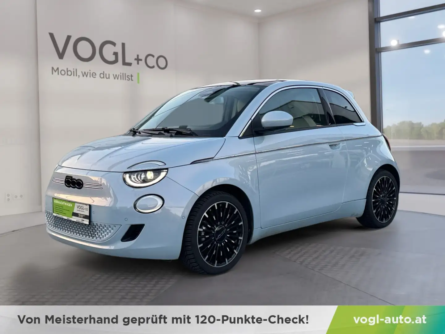 Fiat 500e Elektro La Prima 3+1 42kWh Blau - 1