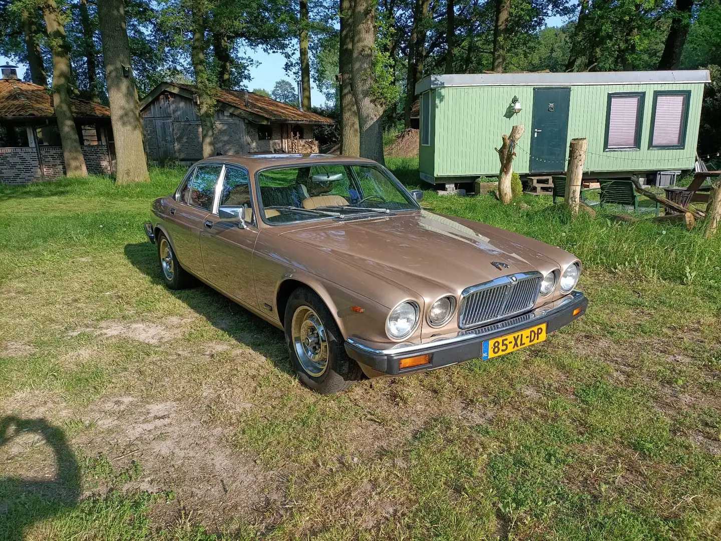 Jaguar XJ6 Goud - 2