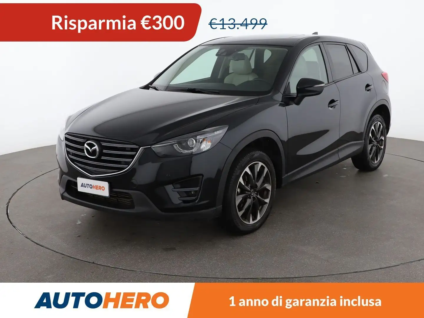 Mazda CX-5 2.2 Turbodiesel Exceed 150 CV 4WD Schwarz - 1