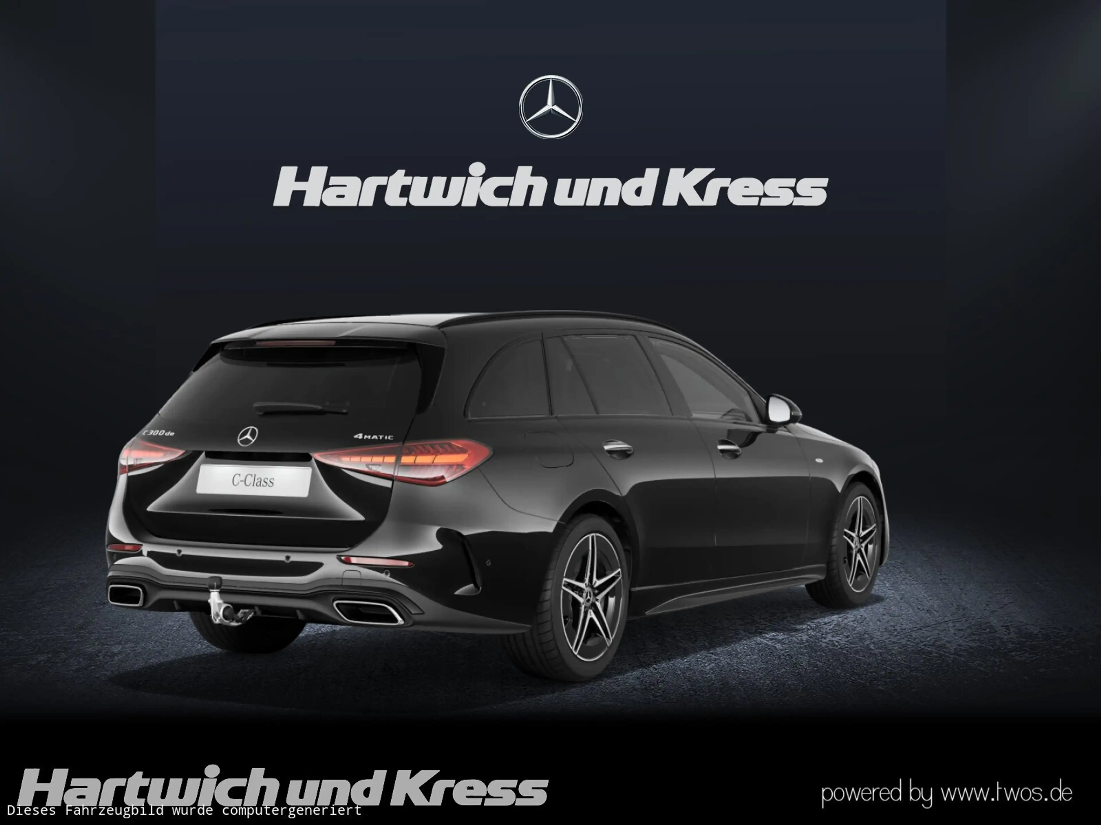 Mercedes-Benz C 300 C 300 de T 4Matic Edition AMG Line+Pano+AHK+Night+Sound+360°-Kamera+ — photo 6