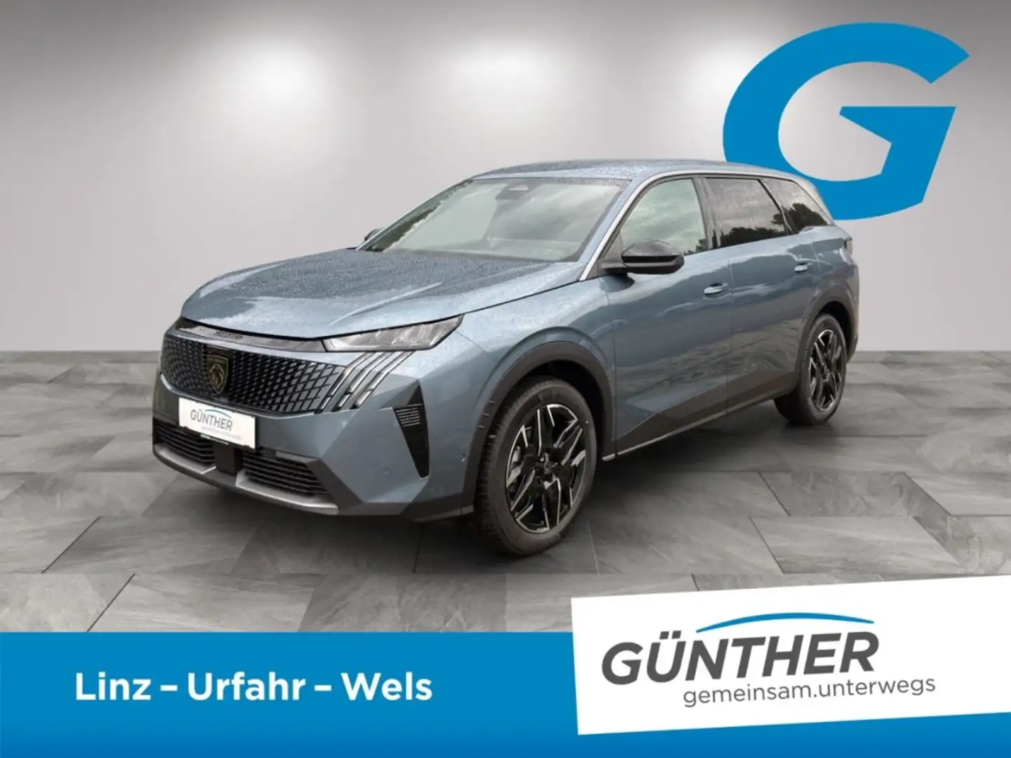 Peugeot 5008 ALLURE Hybrid 136 e-DCS6 Blau - 1
