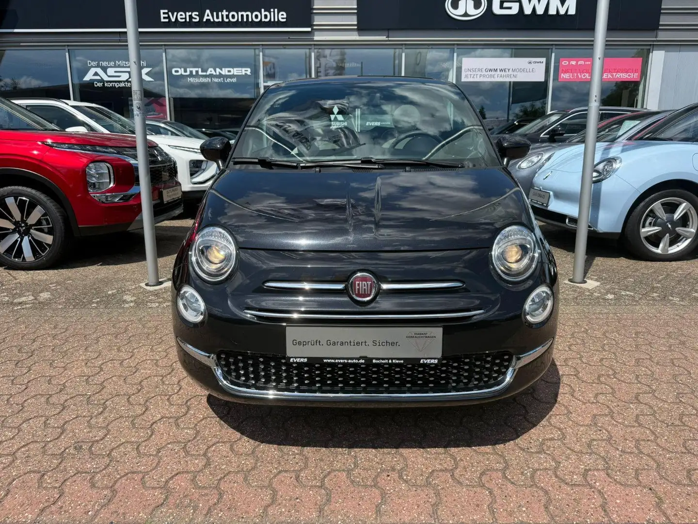 Fiat 500 1.0 Hybrid Dolcevita *DAB *Pano *Klima Noir - 2