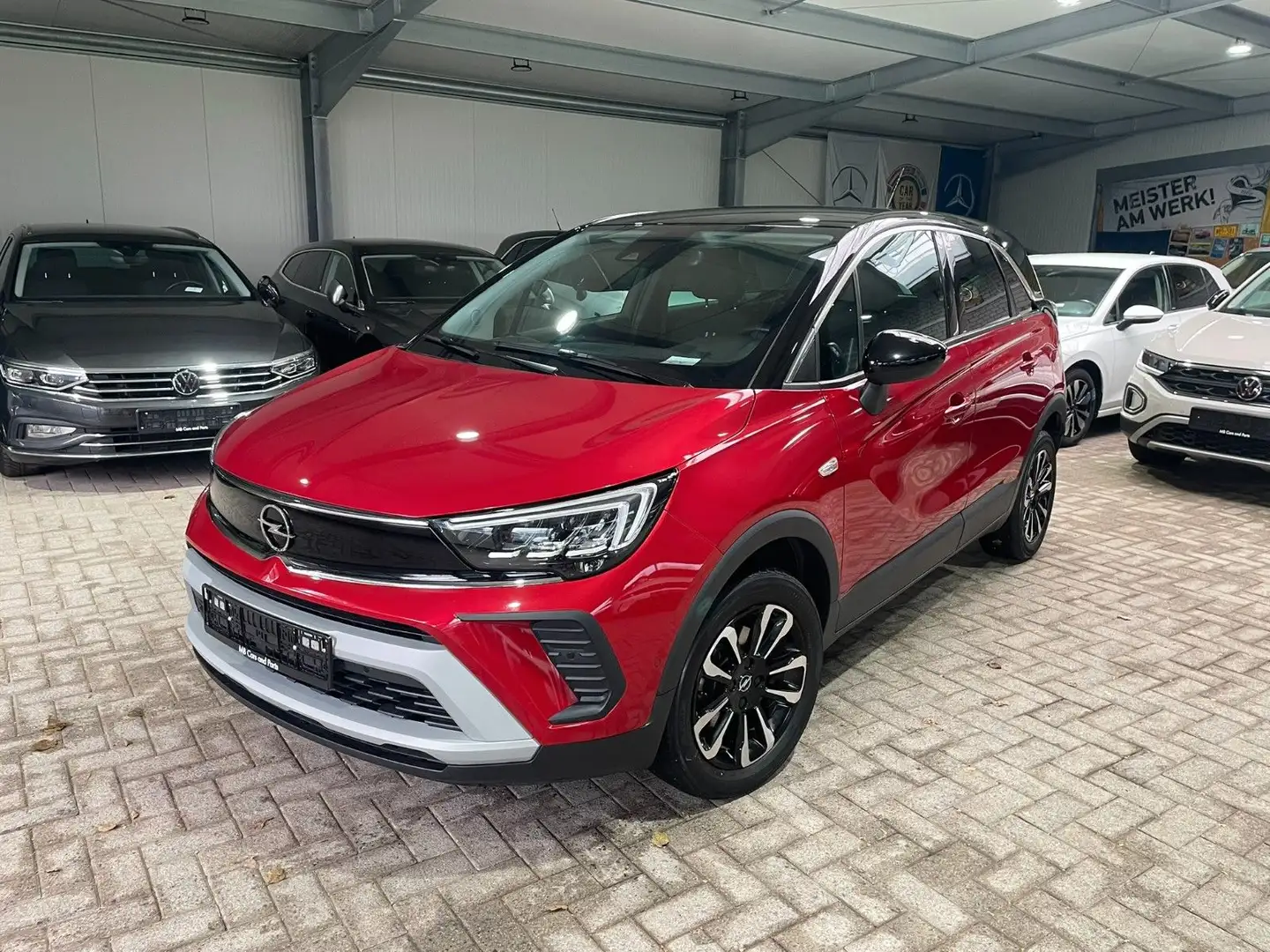 Opel Crossland X 1.2 Turbo Elegance RFK LED PDC Navi Rouge - 1