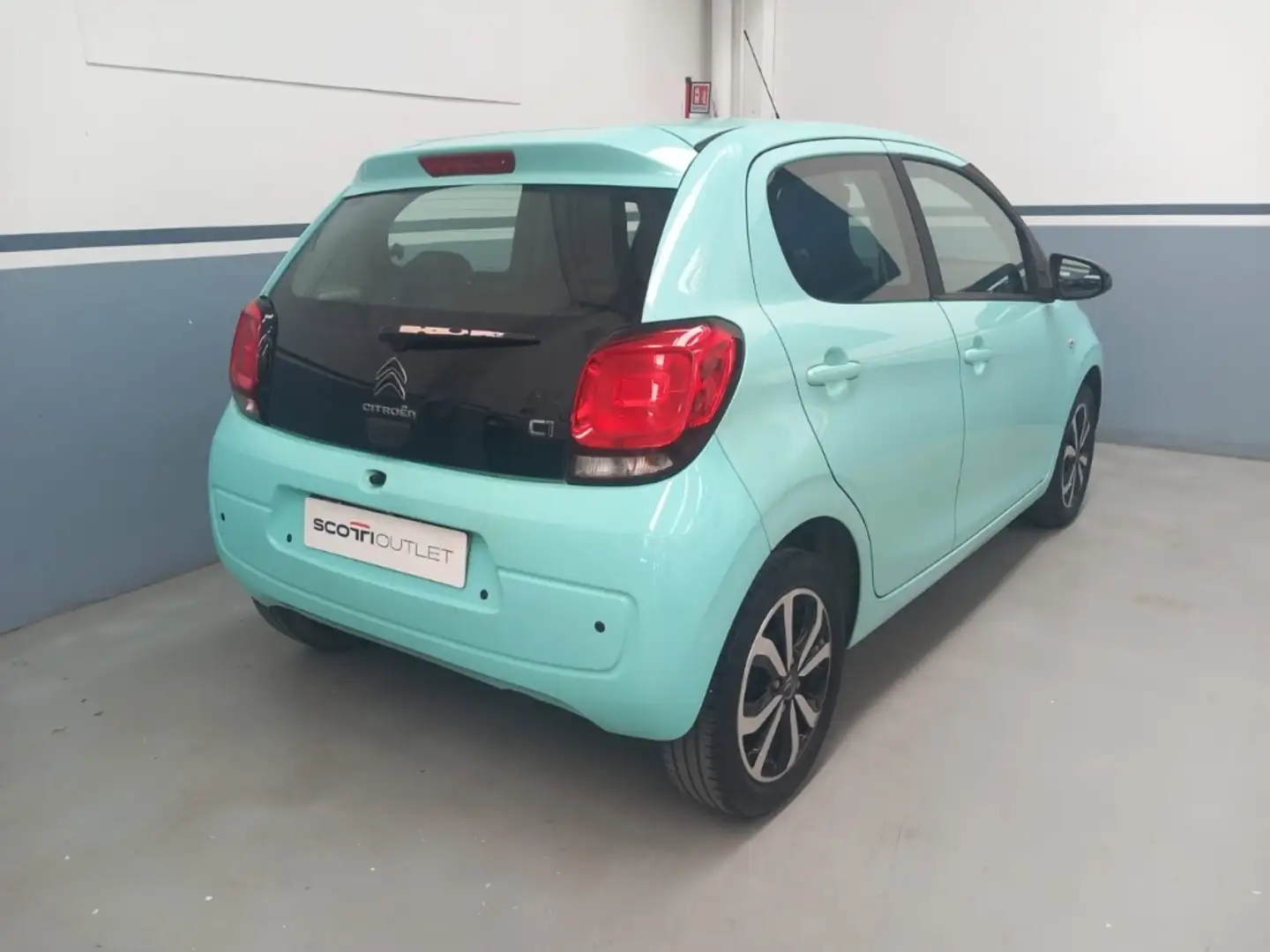 Citroen C1 5 Porte 1.0 VTi Shine Green - 2