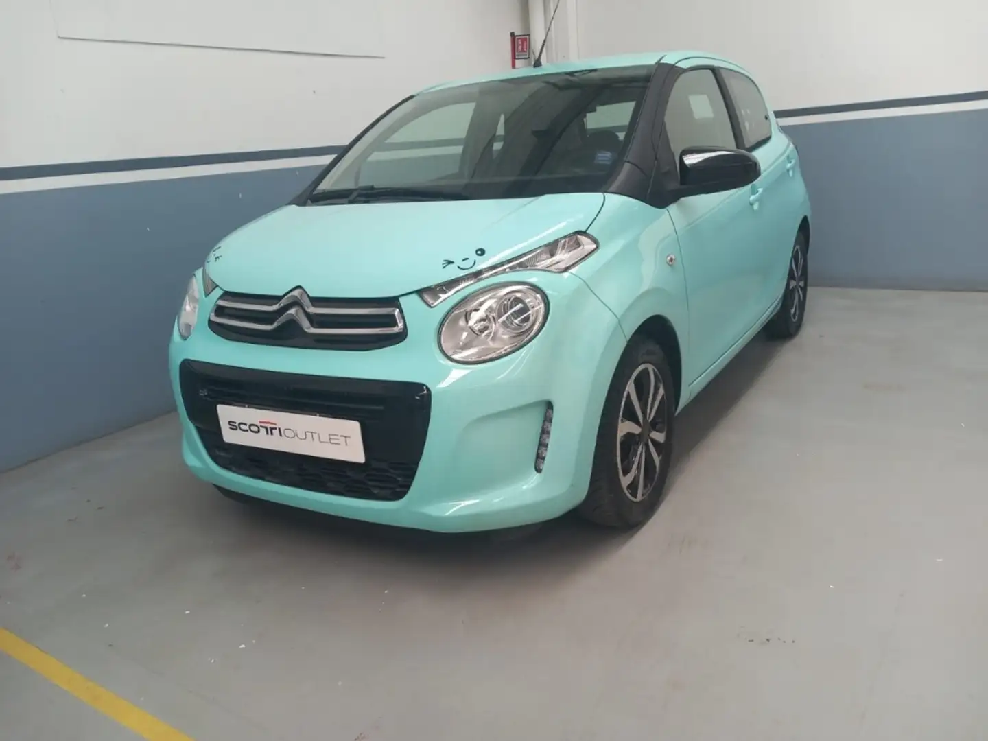 Citroen C1 5 Porte 1.0 VTi Shine Green - 1