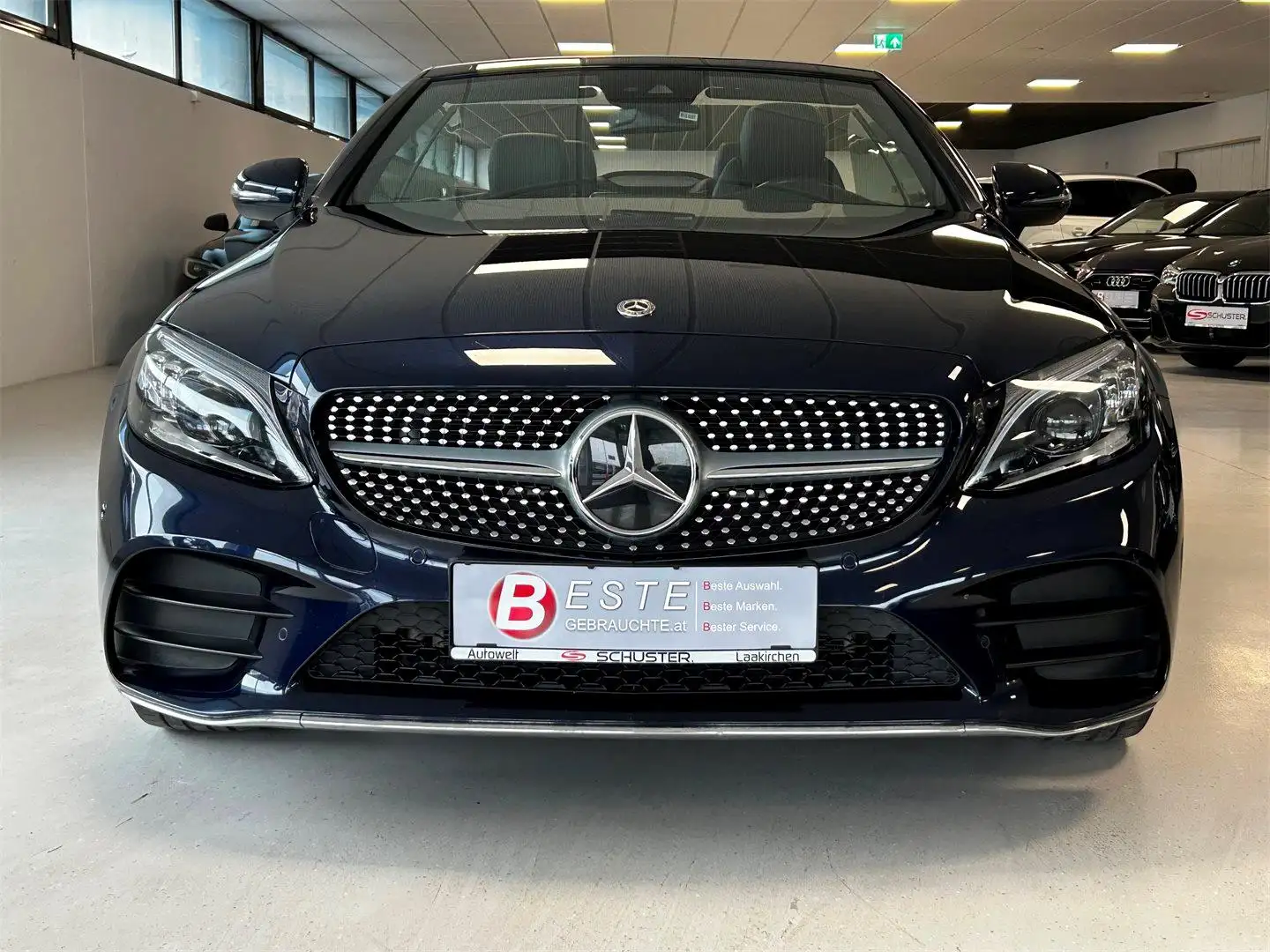 Mercedes-Benz C 200 Cabrio AT *AMG-Paket* Blau - 2