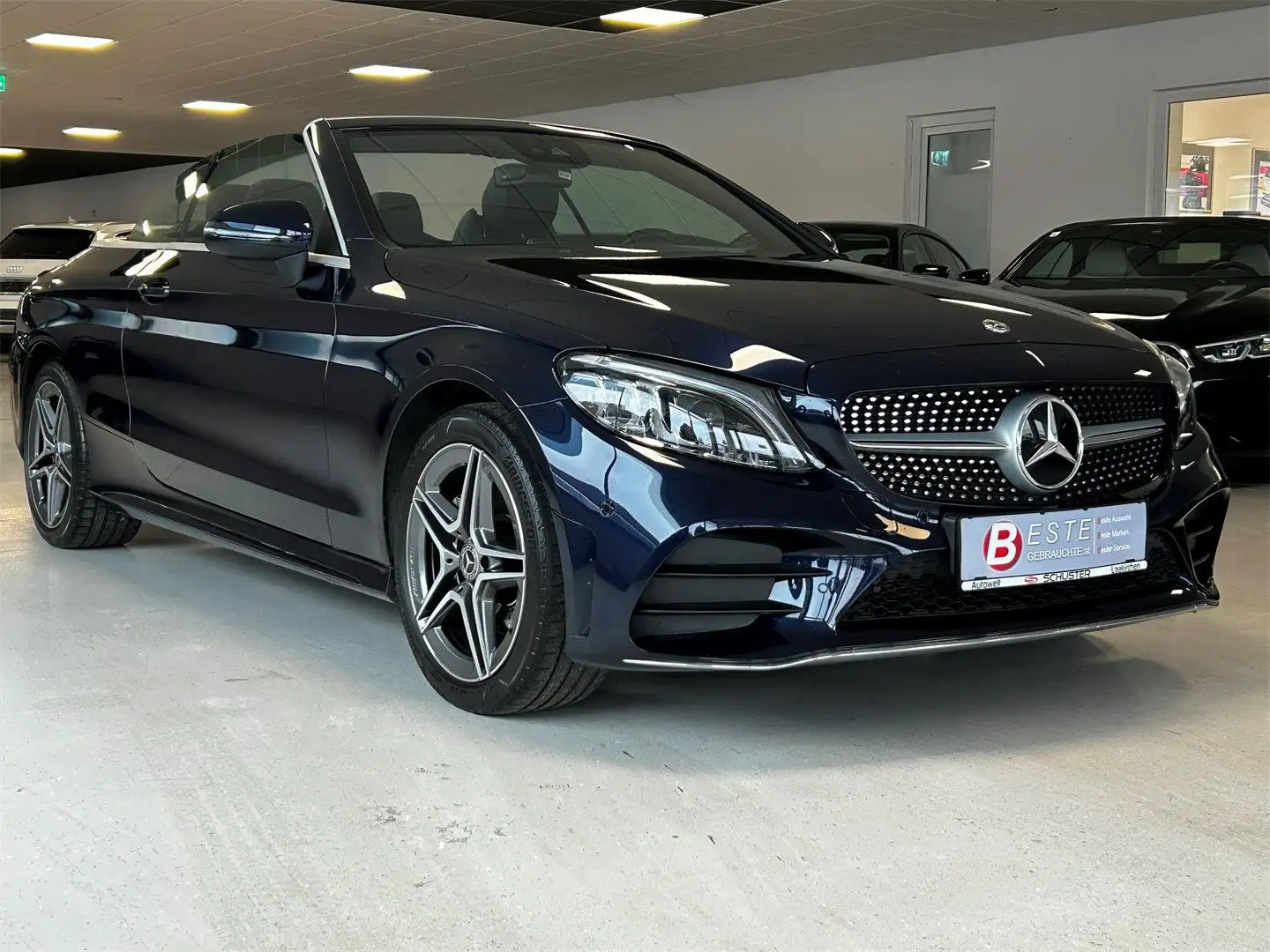 Mercedes-Benz C 200 Cabrio AT *AMG-Paket* Blau - 1