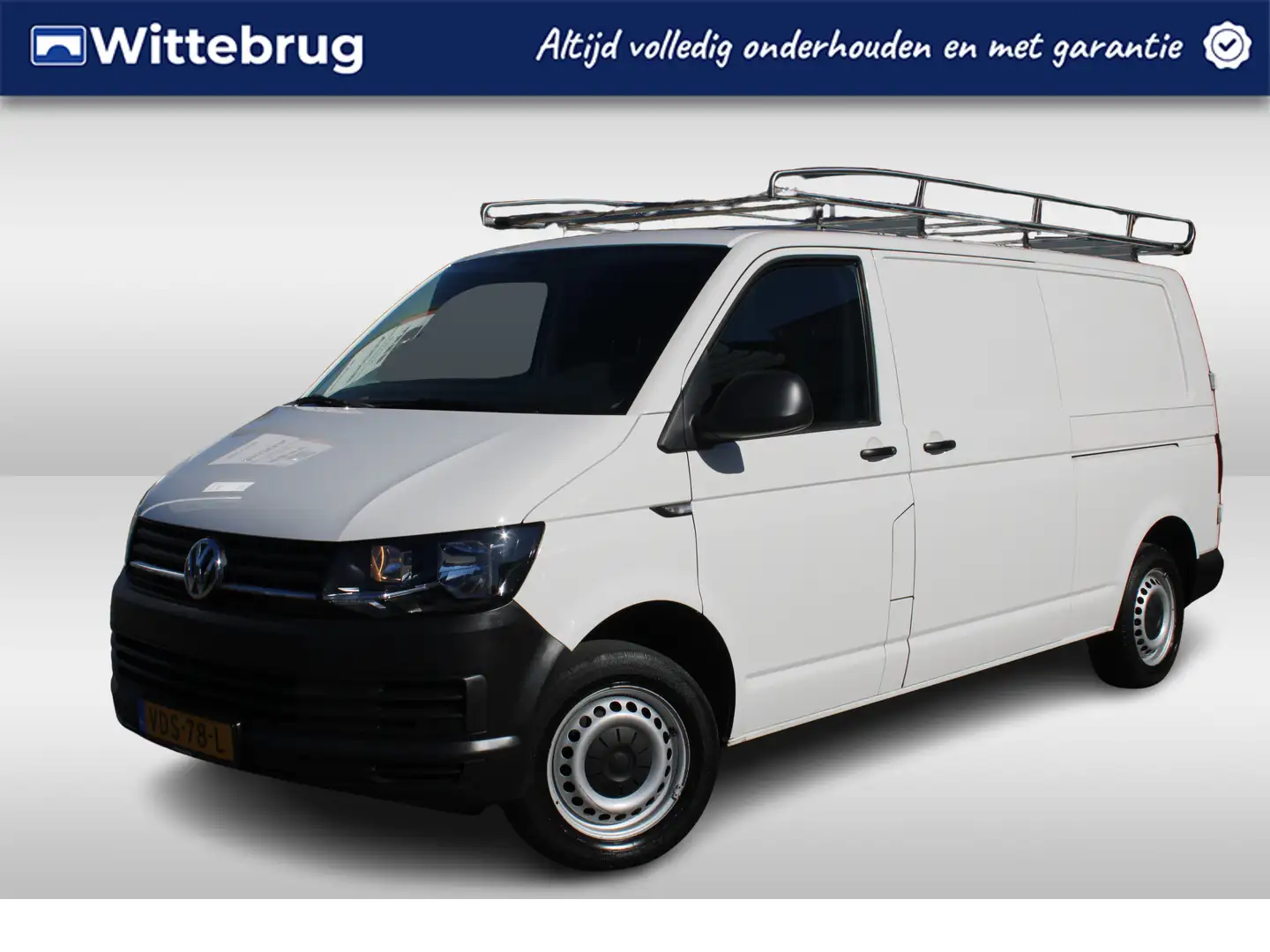 Volkswagen T6 Transporter 2.0 TDI L2H1 Comfortline Wit, Navi, Imperiaal Wit - 1