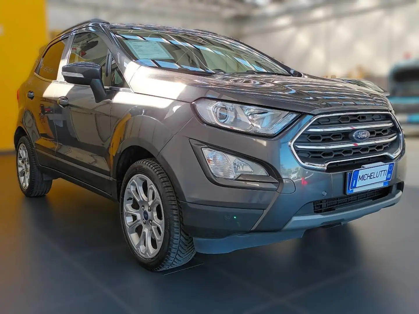 Ford EcoSport 125 cv Titanium Grigio - 2