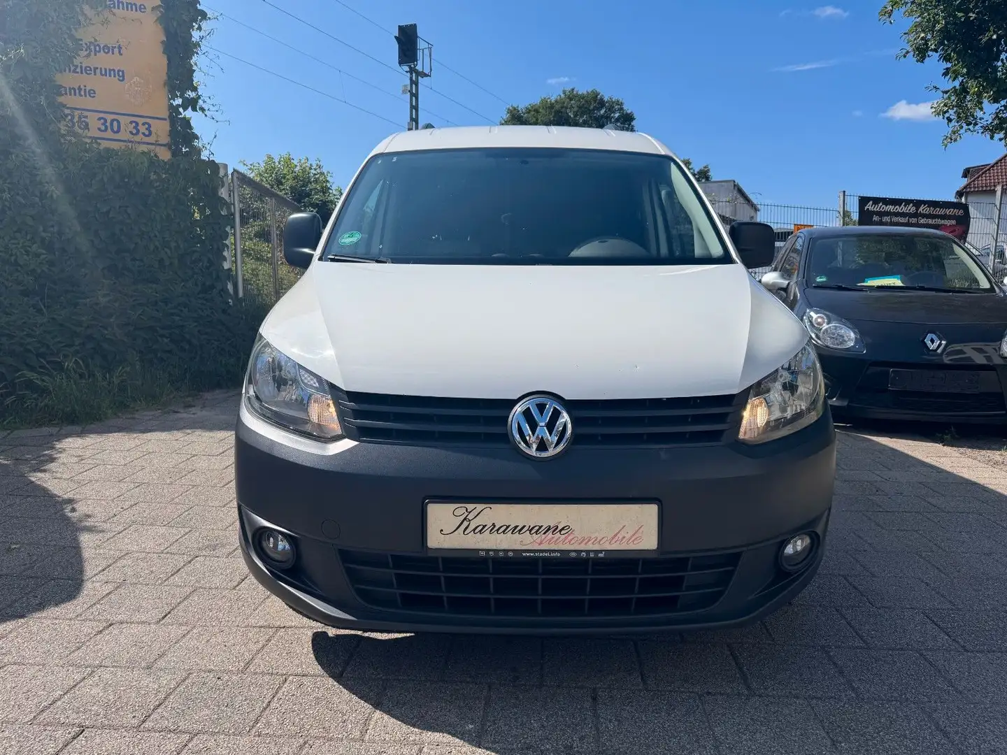 Volkswagen Caddy Kasten/Kombi Kasten*1.Hand*74.000 KM*MwsT Weiß - 2