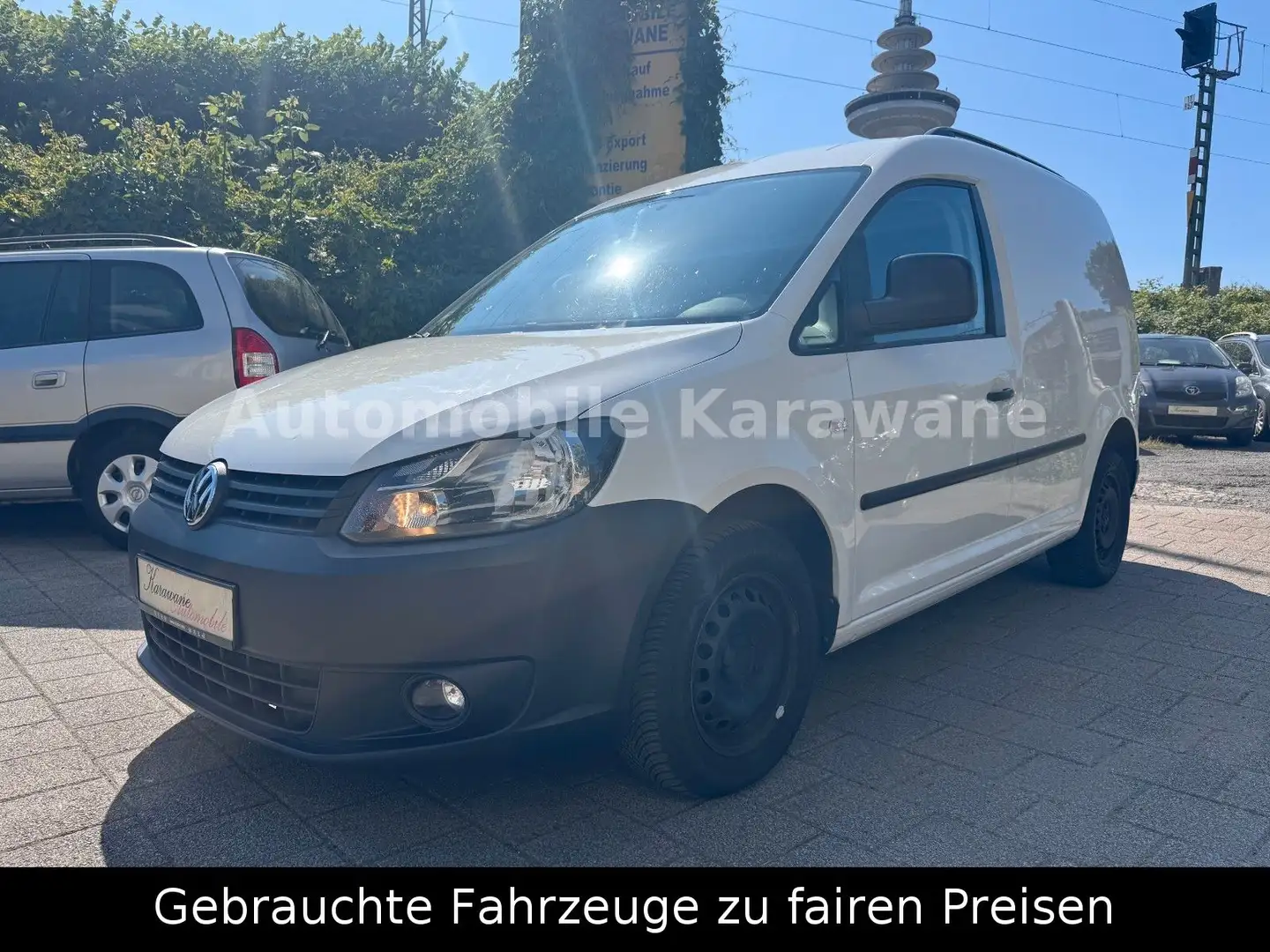 Volkswagen Caddy Kasten/Kombi Kasten*1.Hand*74.000 KM*MwsT Weiß - 1