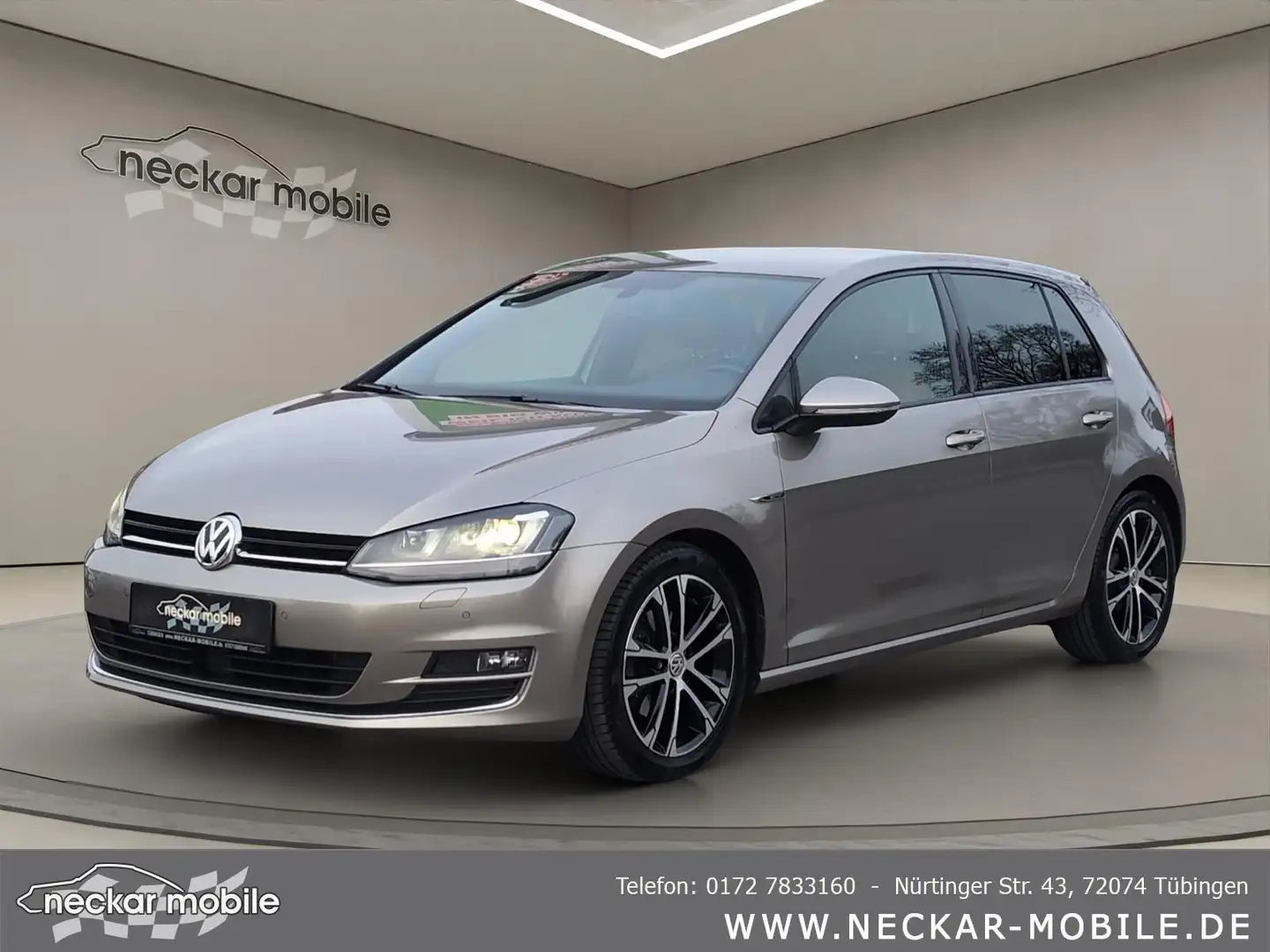 Volkswagen Golf 2.0TDI Edition BMT Leder ACC Navi KAM Braun - 1