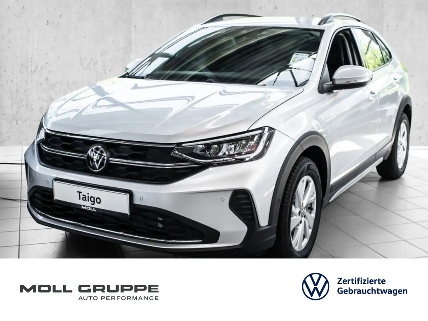Volkswagen Taigo Life 1.0 l TSI OPF  DSG AHK NAVI LM LED Silber - 1
