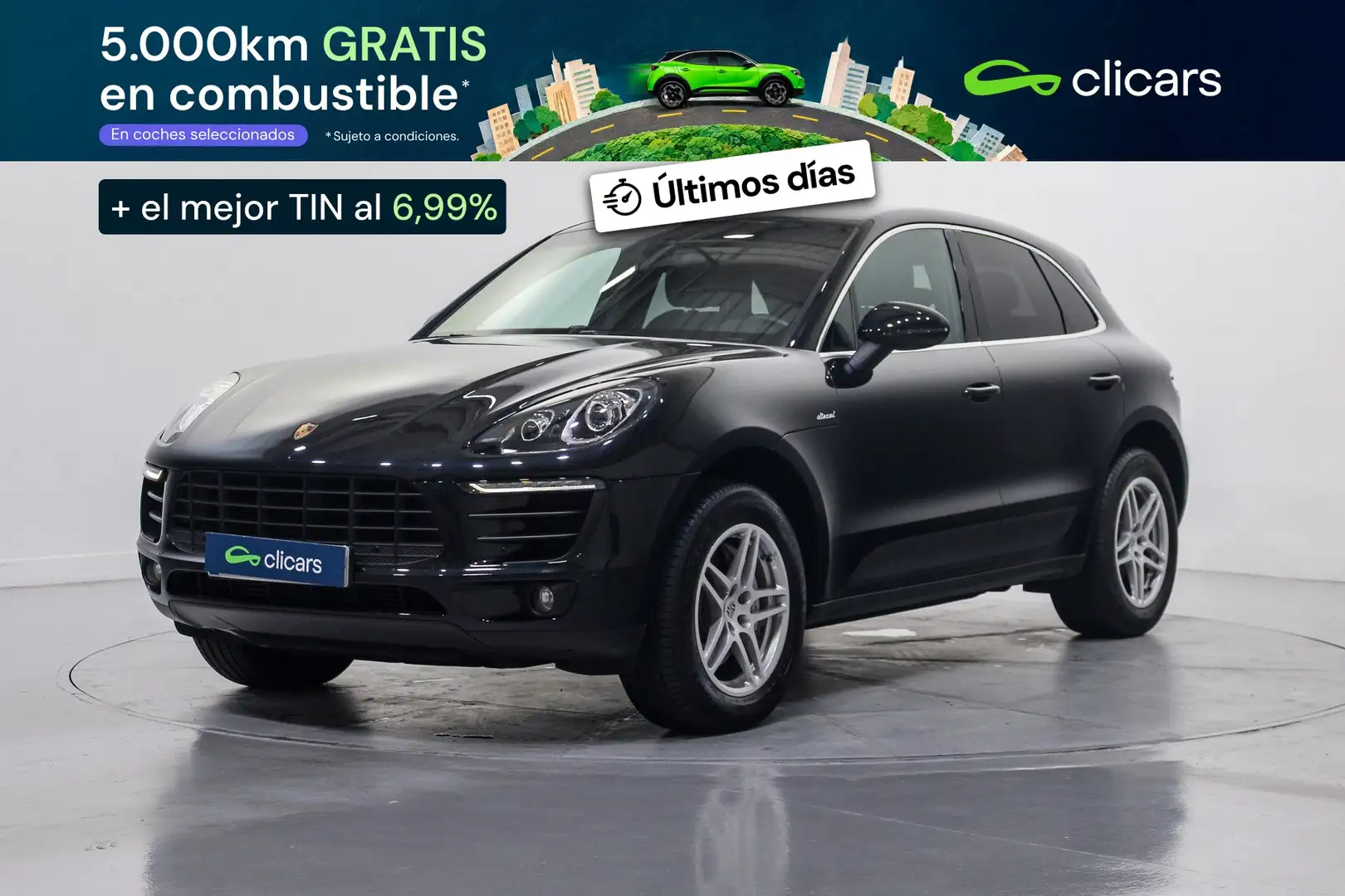Porsche Macan S Diesel Aut. Negro - 1