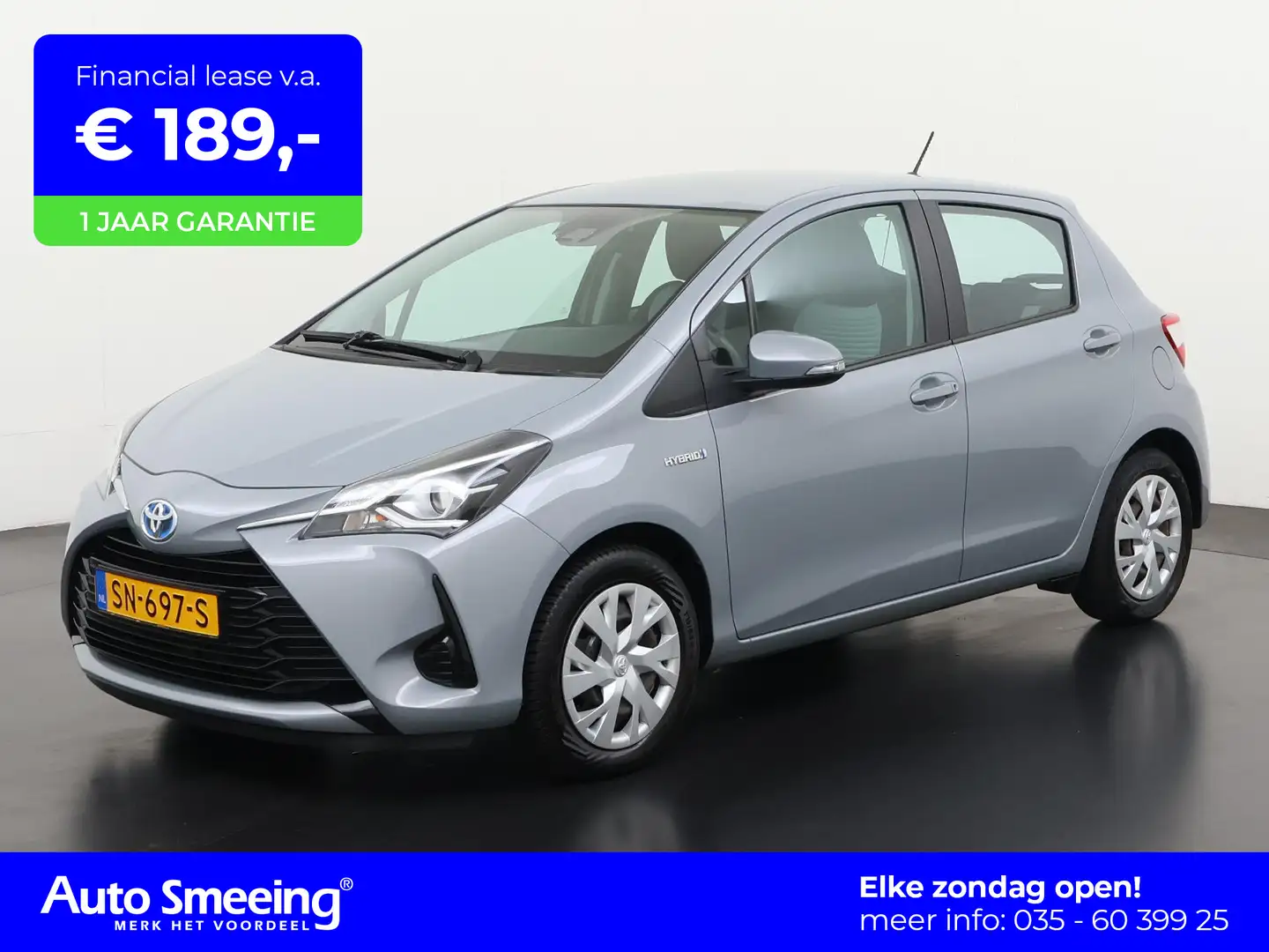 Toyota Yaris 1.5 Hybrid Aspiration | Camera | Zondag Open! Grijs - 1